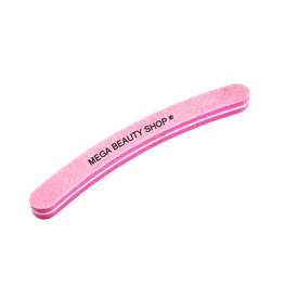 Mega Beauty Shop® Nail buffer Krom  (1stuk) Roze