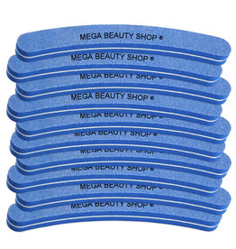 Mega Beauty Shop® Nail buffer Krom  (10stuk) Blauw