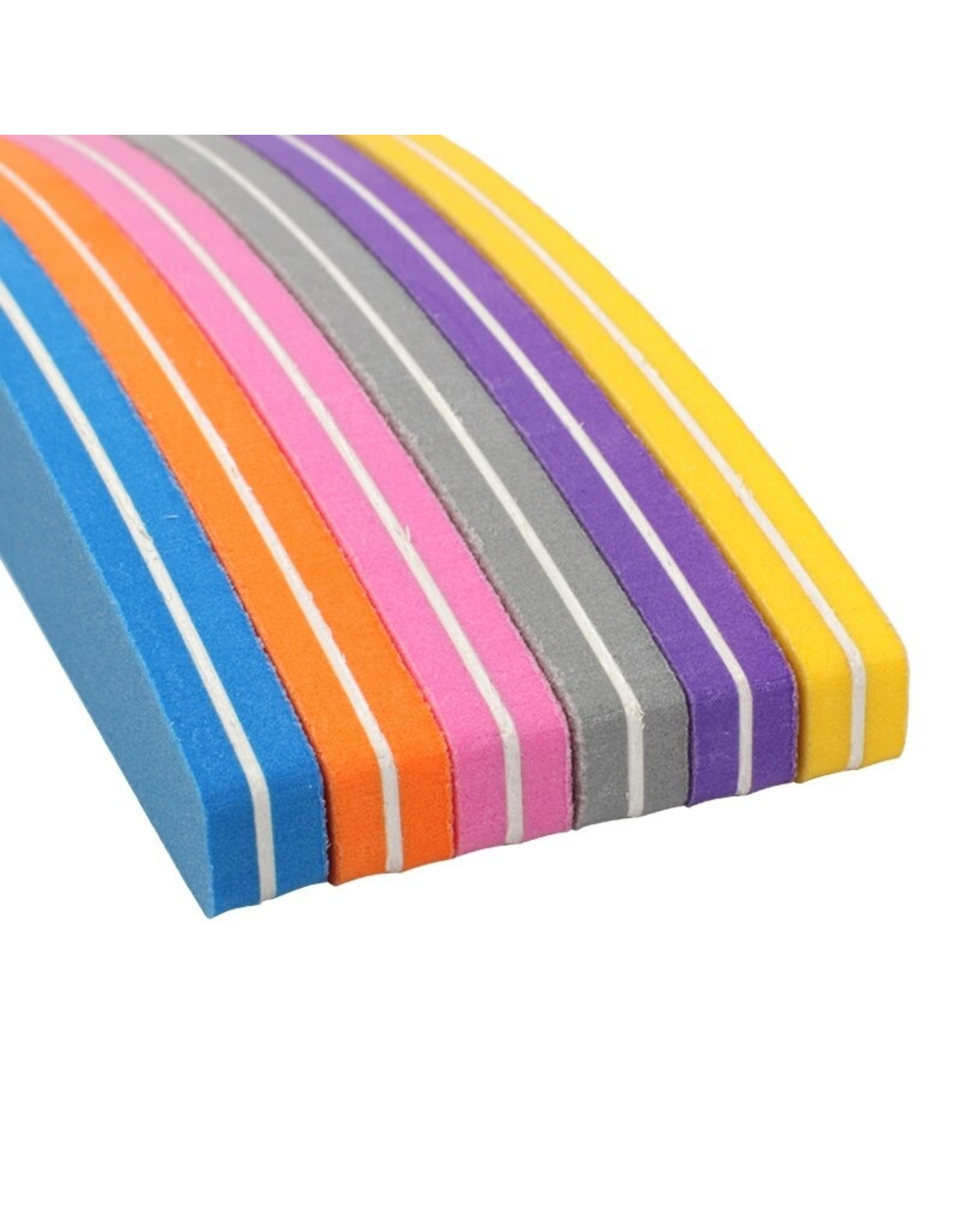 Mega Beauty Shop® Nail buffer  Trapeze  (1stuk) Zwart