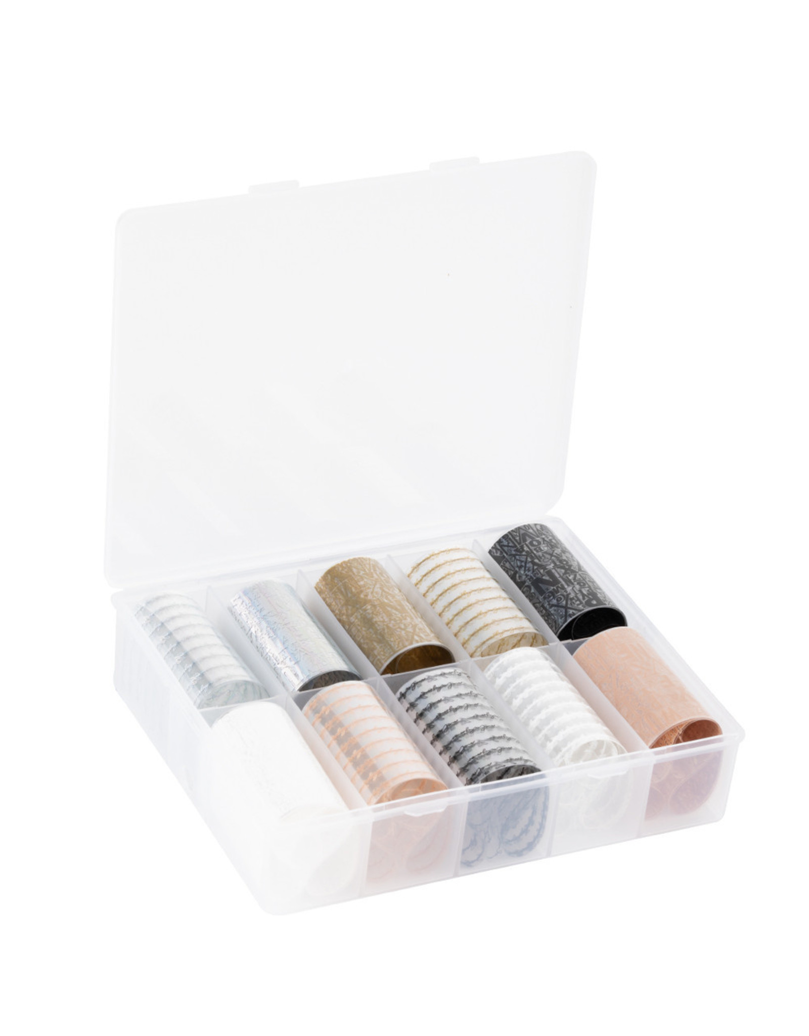 Mega Beauty Shop® Nagel transfer folie nail art set (06) INCL. lijm