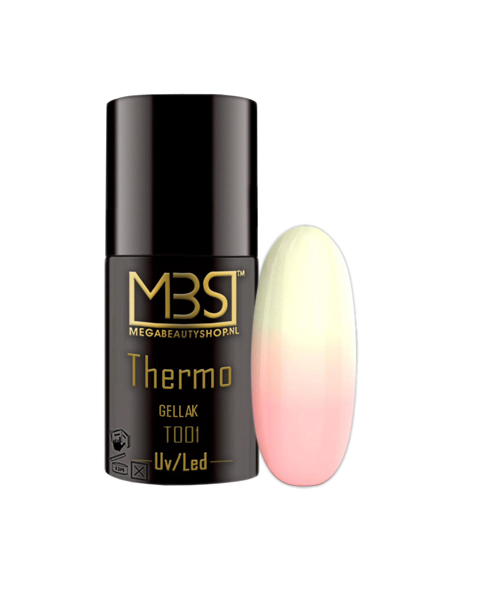 Mega Beauty Shop® Thermo gellak  5ml.   T001