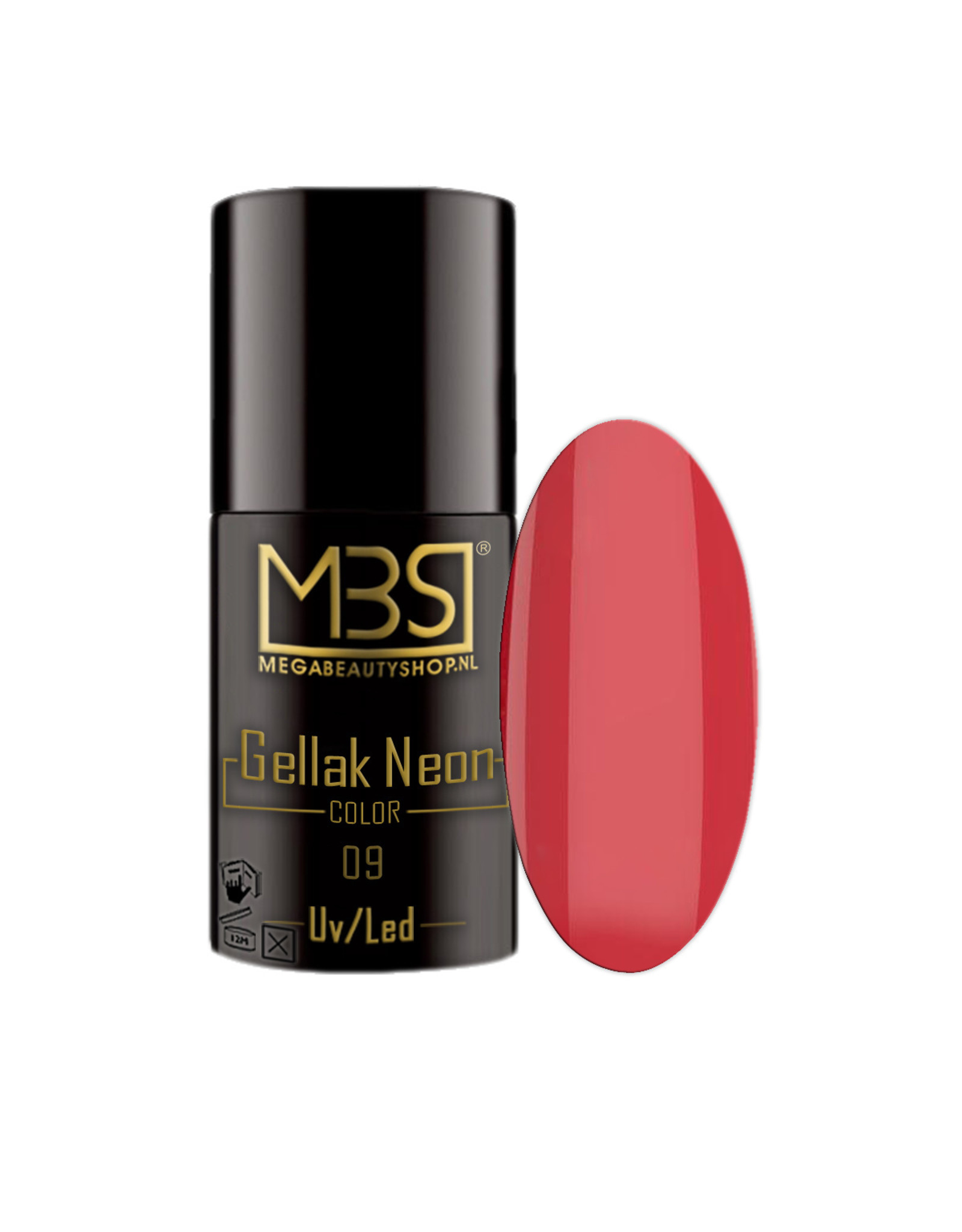 Mega Beauty Shop® Neon Gellak 5ml. (09)