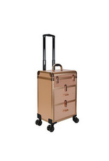 Mega Beauty Shop® Trolley Medium groot Gold  met opbergvakken