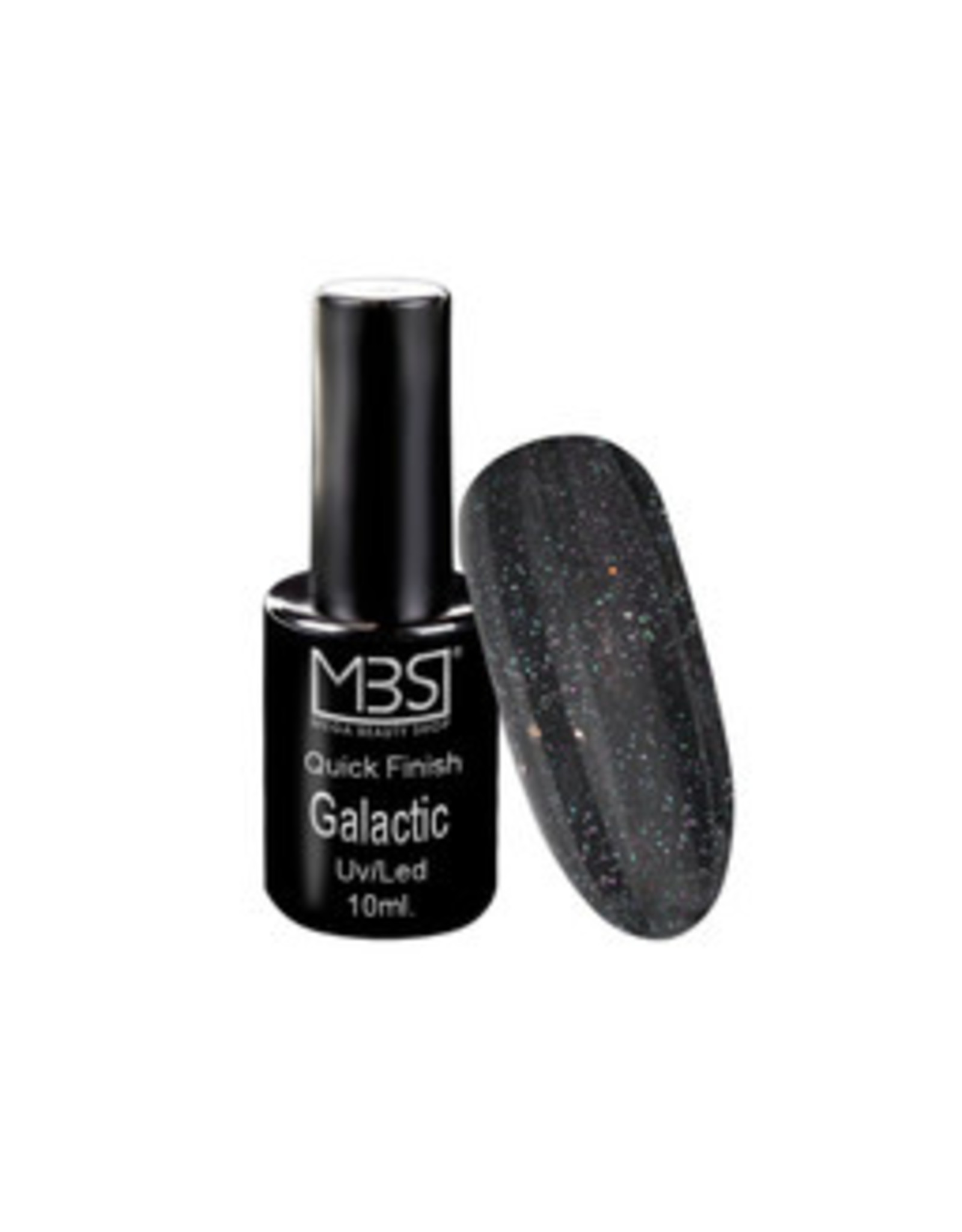 Mega Beauty Shop® Uv Quick Finish  gel 10ml zonder plaklaag (galactic effect)