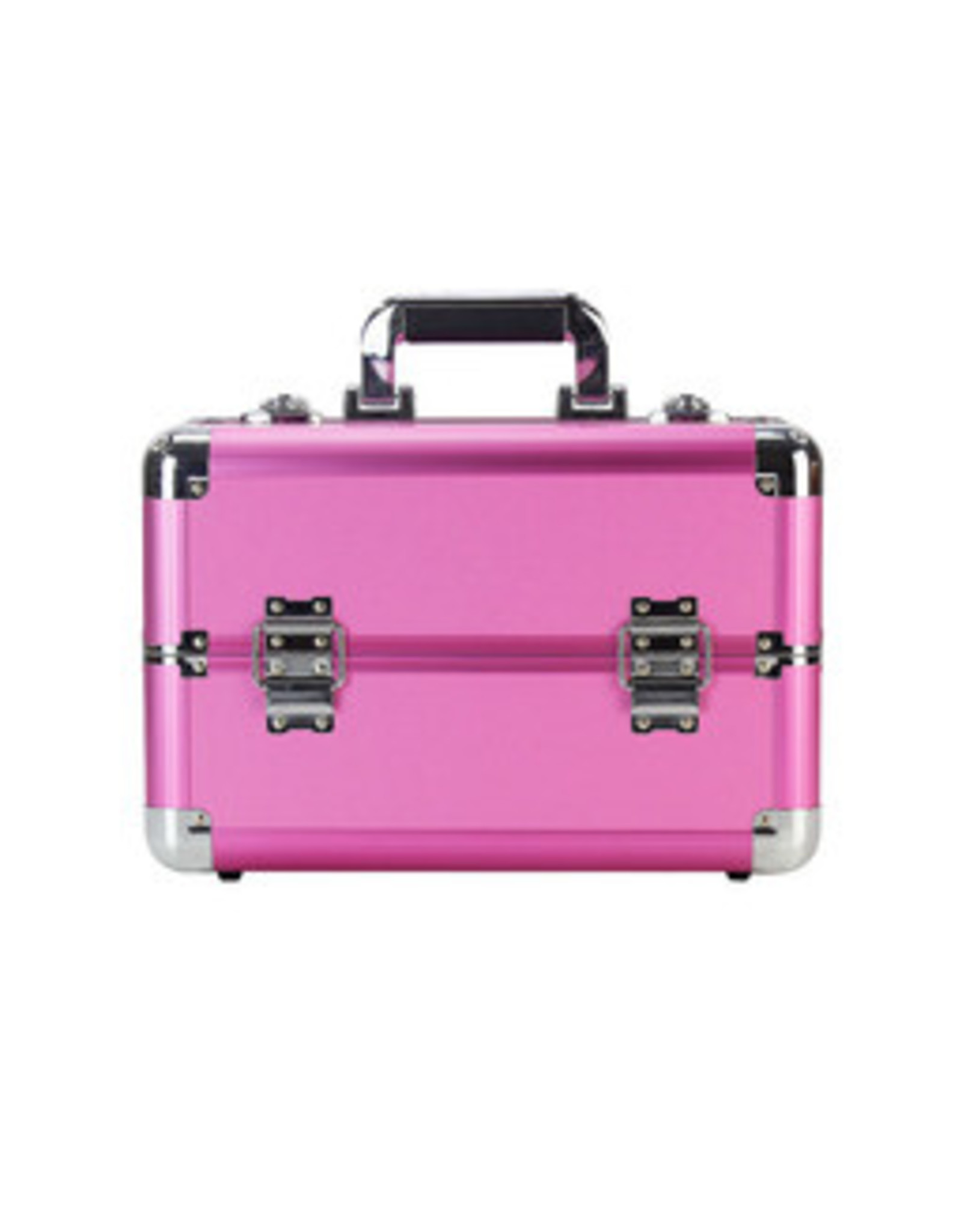 Mega Beauty Shop® Aluminium koffer fuchsia roze