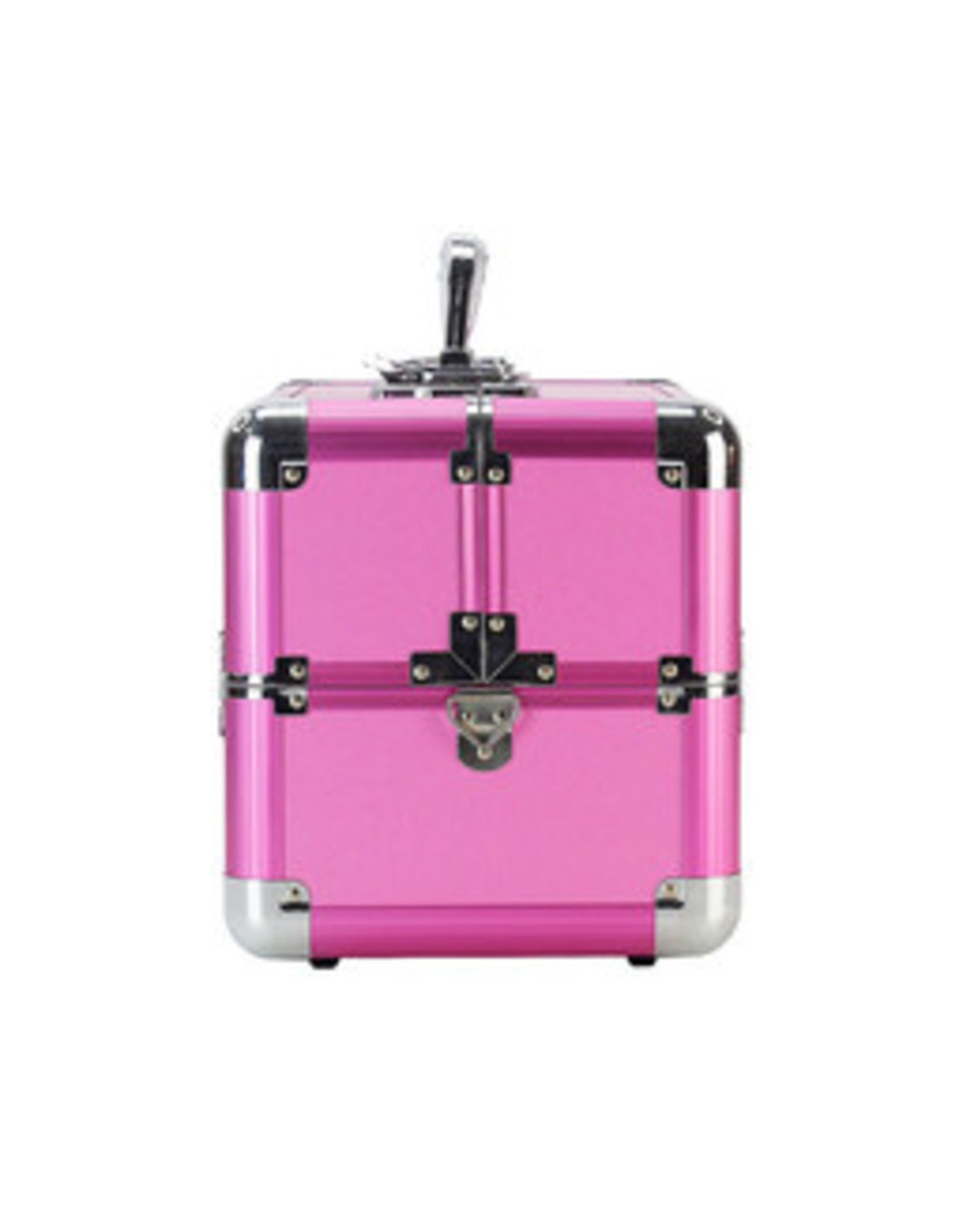 Mega Beauty Shop® Aluminium koffer fuchsia roze