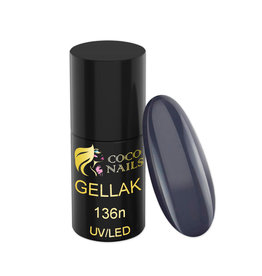 Coconails Gellak 5ml. Antraciet (nr.136)