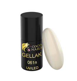 Coconails Gellak 5ml. Romig witte (nr.61)