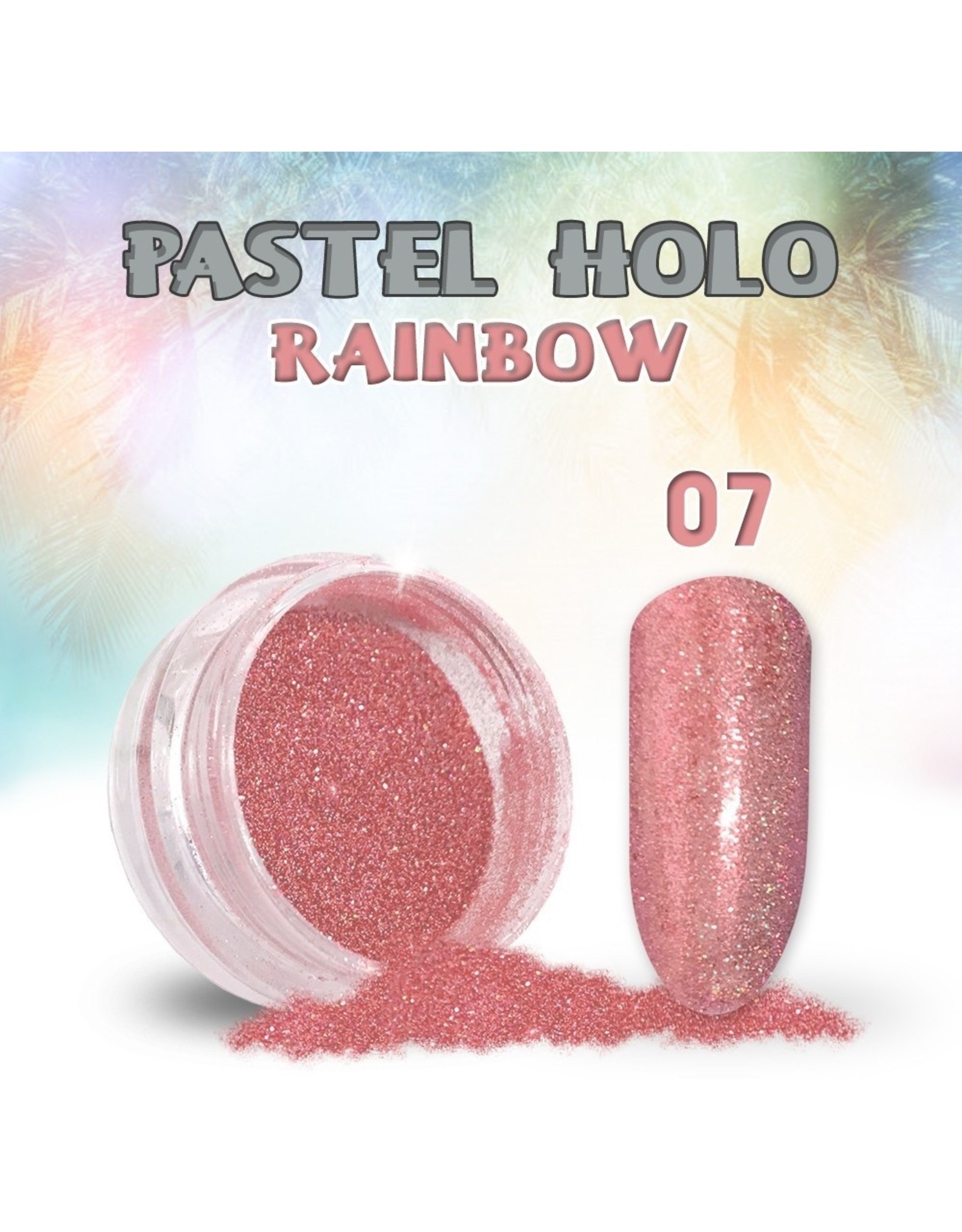 Mega Beauty Shop® Holo pastel effect (07)