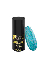 Coconails Gellak Glitter Licht  Blauw 5 ml