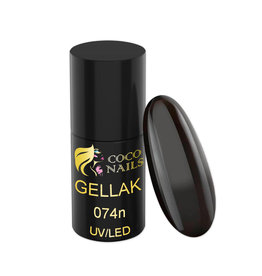 Coconails Gellak Donker bruin 5 ml (Nr. 74)