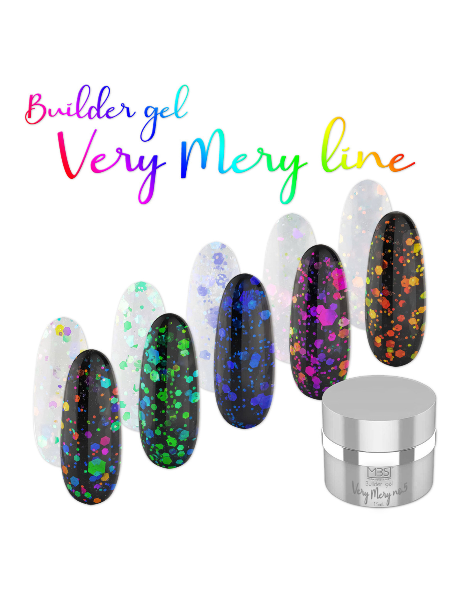 Mega Beauty Shop® Very Mery glitter Effect (01)