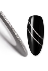 Mega Beauty Shop® Striping tape -glitter zilver