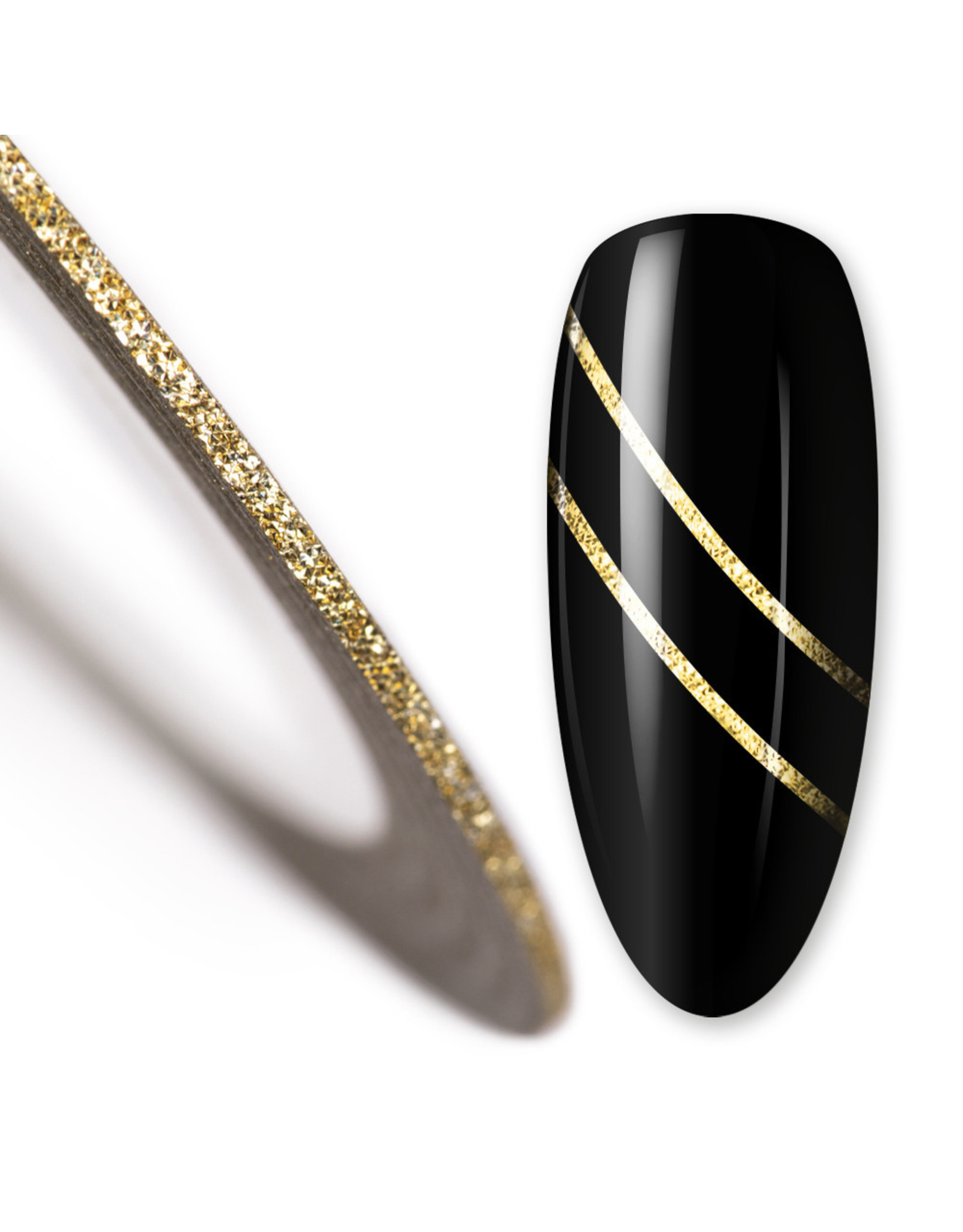 Mega Beauty Shop® Striping tape -glitter gold