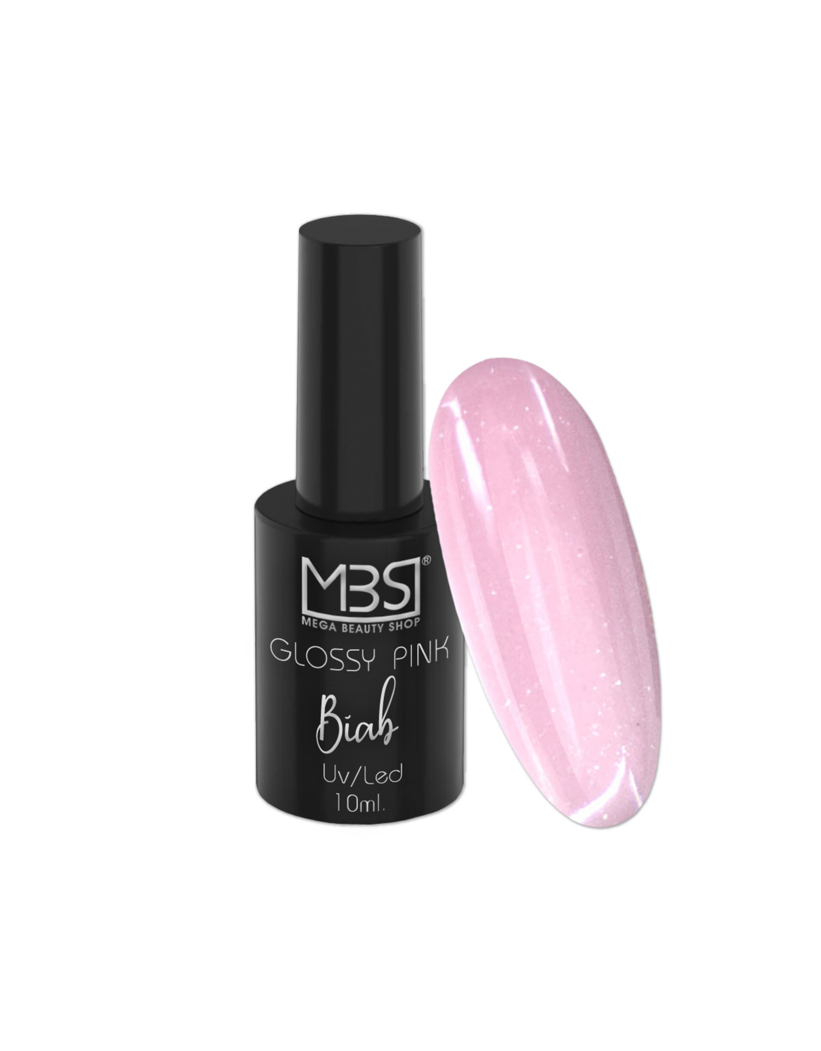 Mega Beauty Shop® Biab gel/Build It gel  10ml. (Candy Pink Effect)