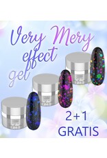 Mega Beauty Shop® Very Mery glitter Effect -set