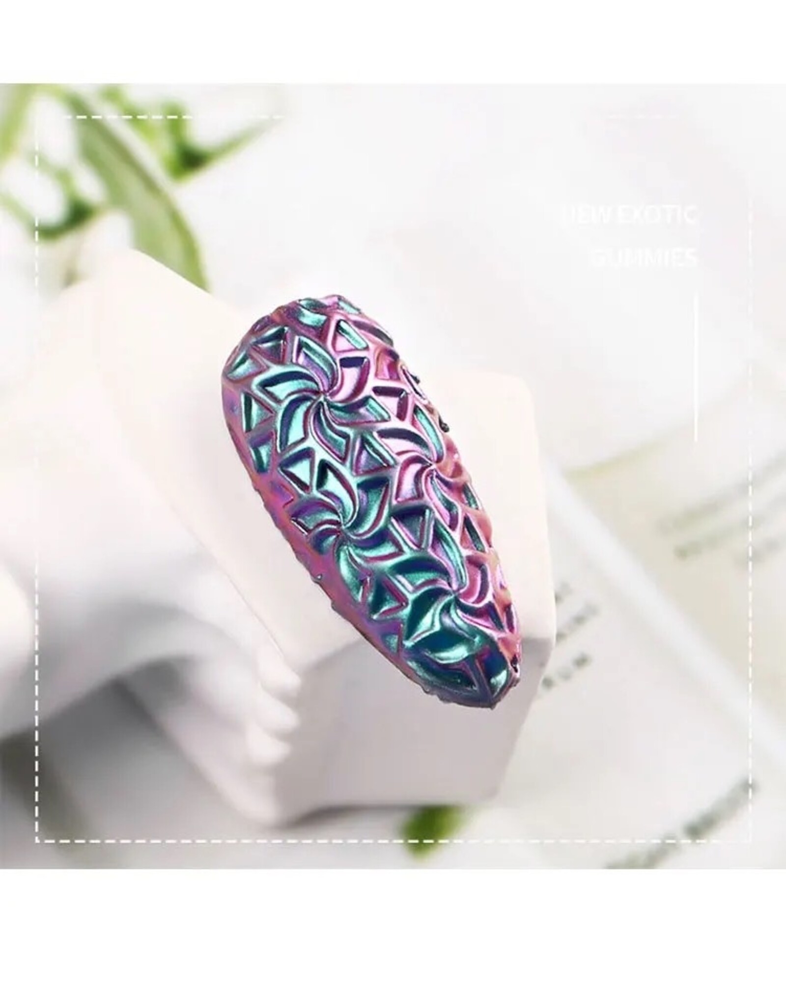 Mega Beauty Shop® Siliconen 3D stamping matje (04)