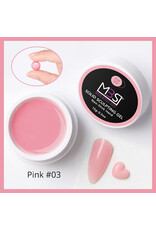 Mega Beauty Shop® Solid sculpting  gel pink 15gram  TPO free
