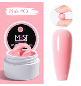 Mega Beauty Shop® Solid sculpting  gel pink 15gram TPO free
