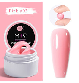 Mega Beauty Shop® Solid sculpting  gel pink 15gram