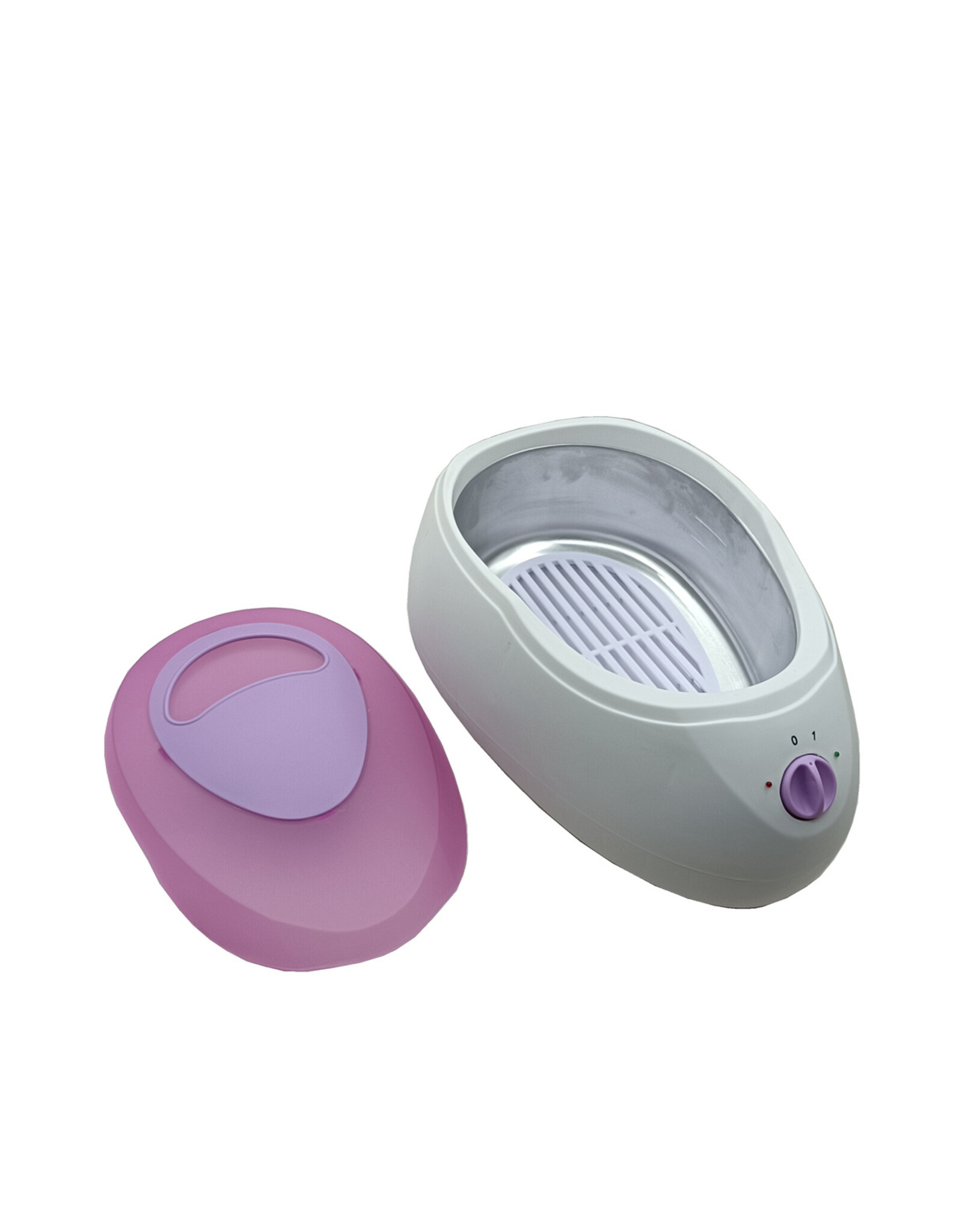 Mega Beauty Shop® Paraffinebad set standaard wit/roze PRO