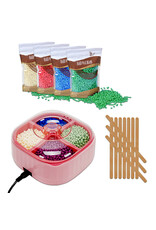 Mega Beauty Shop® Waxapparaat set PRO Licht roze - set PRO