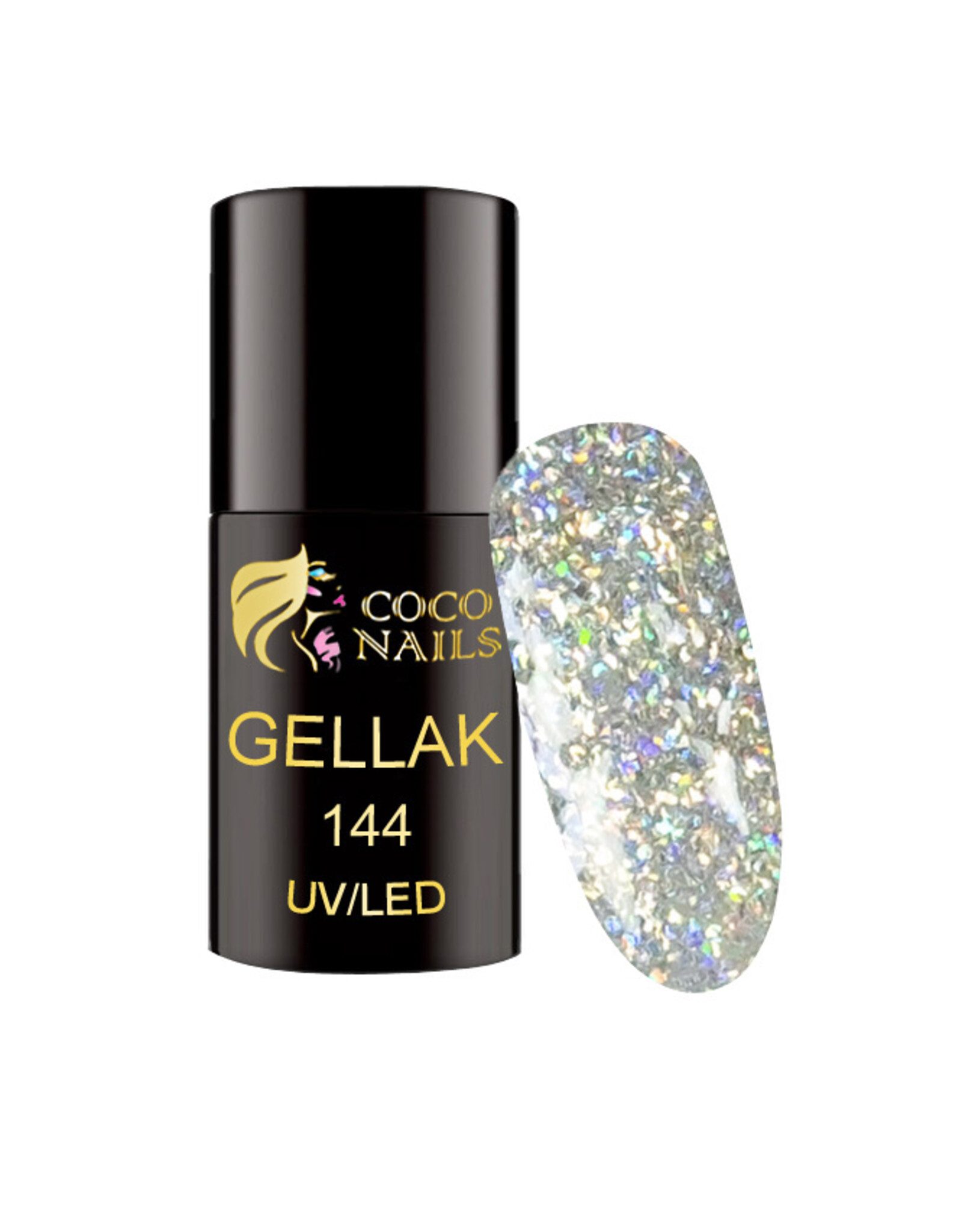 Mega Beauty Shop® Gellak glitter set 5 - delig