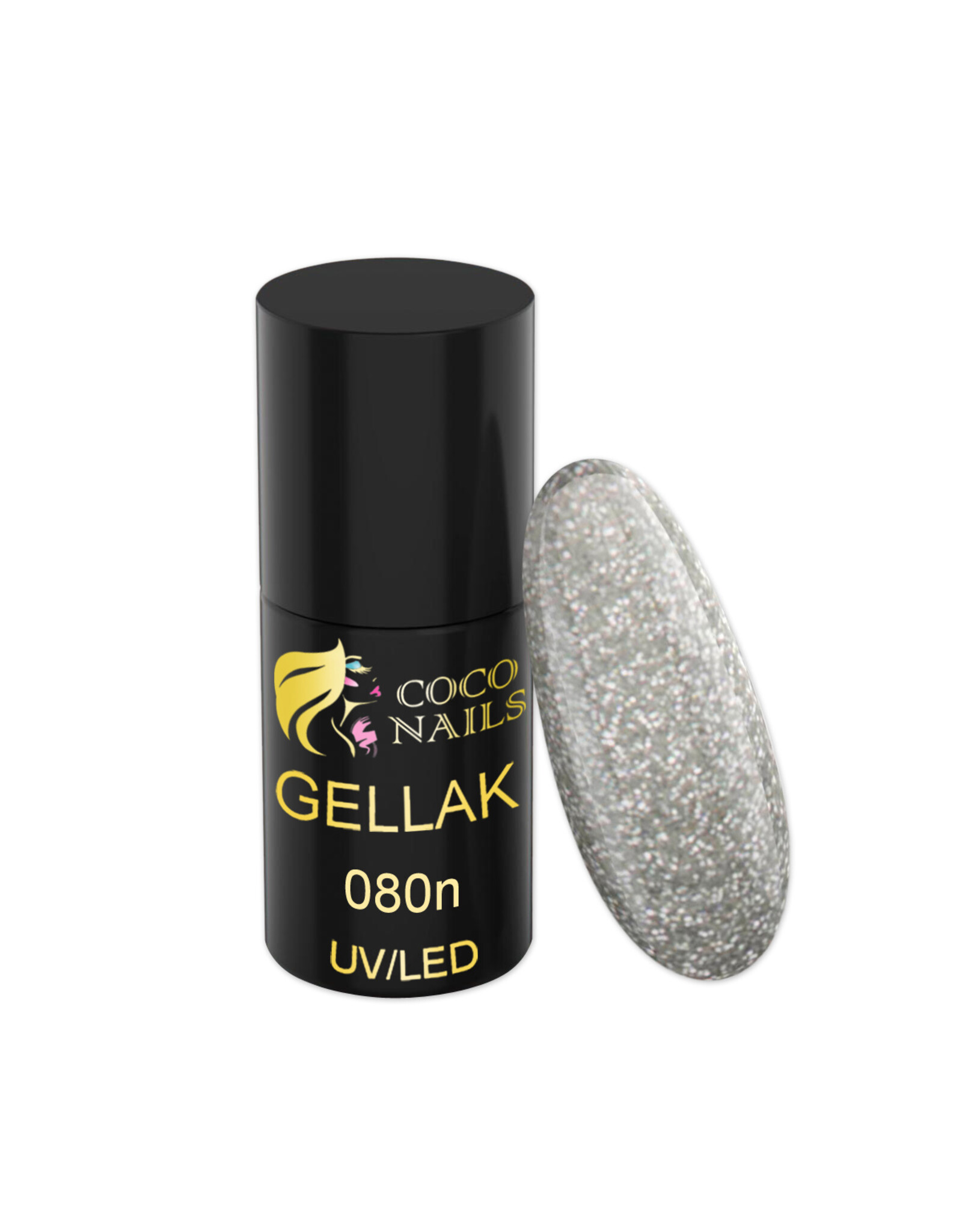 Mega Beauty Shop® Gellak glitter set 5 - delig