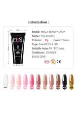 Mega Beauty Shop® Polyacryl gel  (30 gram)