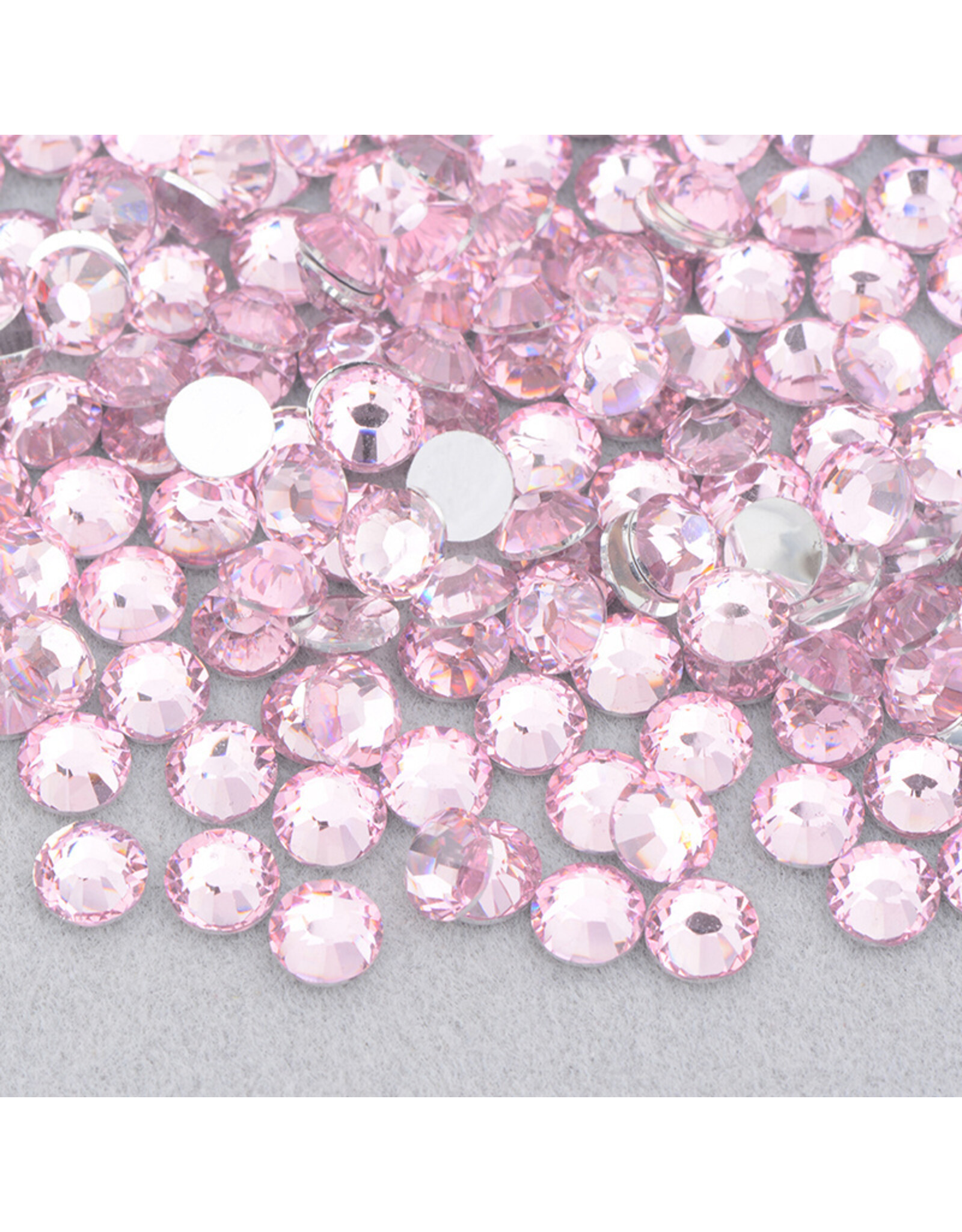 Mega Beauty Shop® Nailart Glas Steentjes 1,5 mm   Pink
