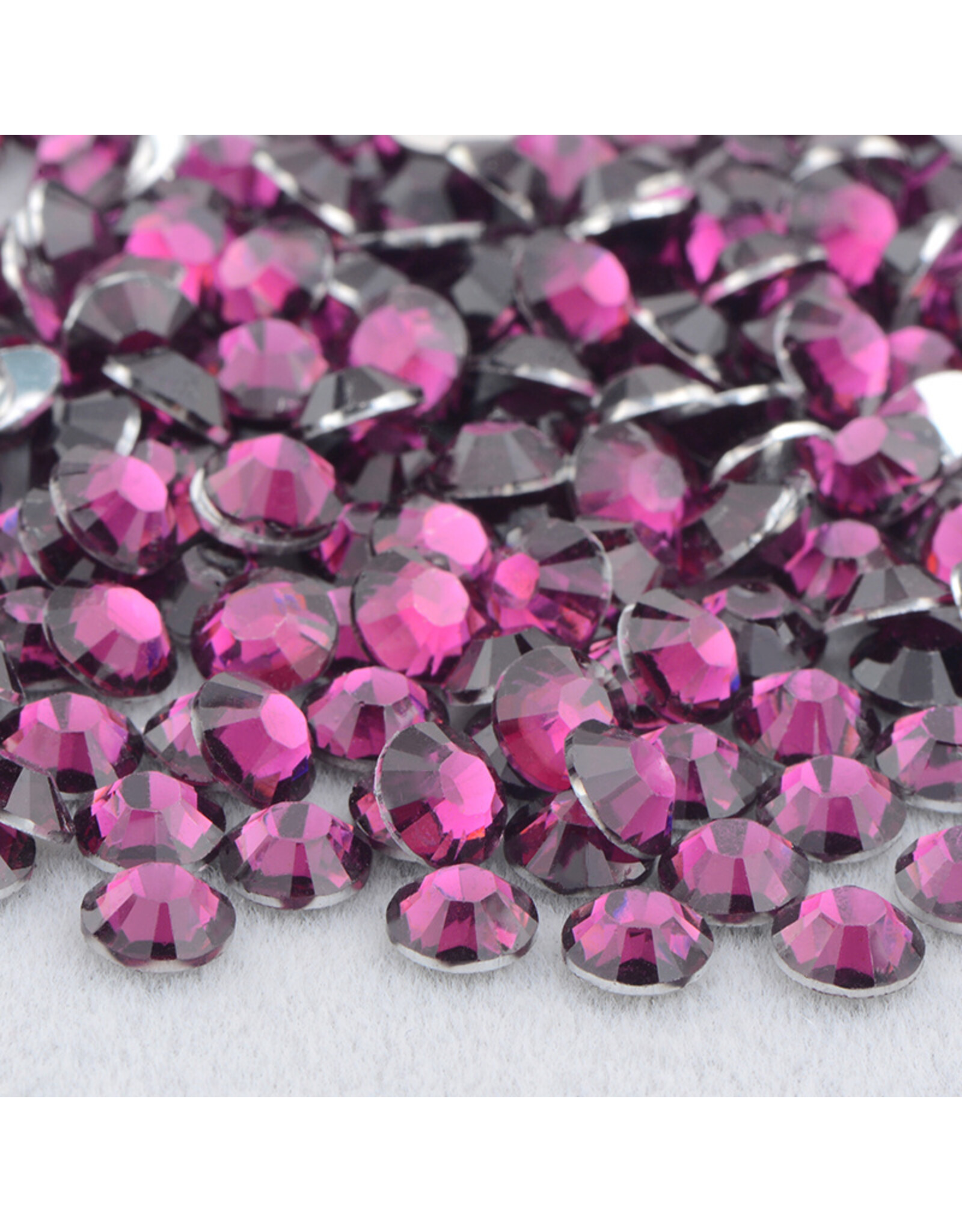 Mega Beauty Shop® Nailart Glas Steentjes 1,5 mm  Grape Purple
