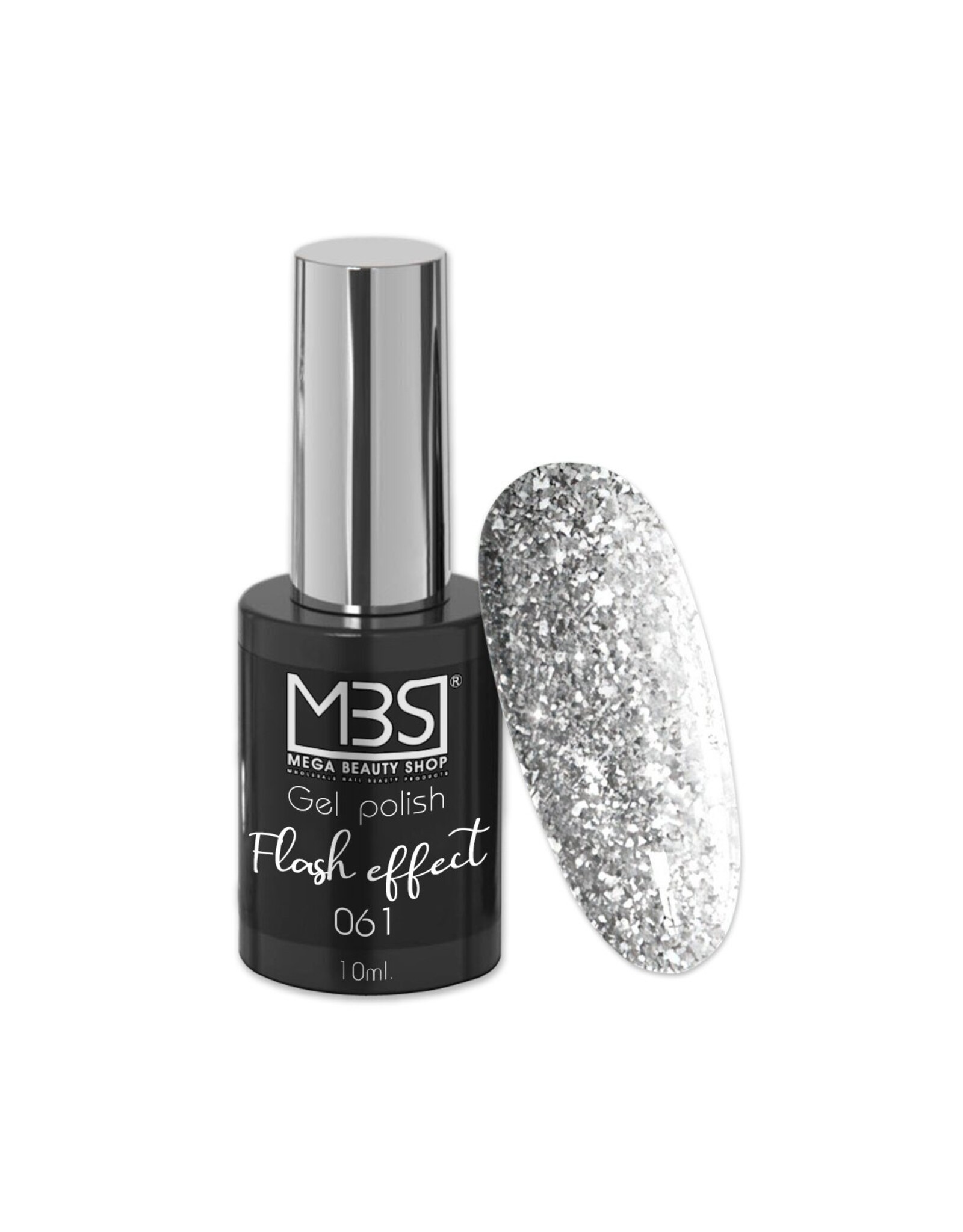 Mega Beauty Shop® Gel polish Flash effect 10 ml. (nr.61)