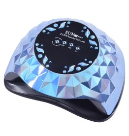 Mega Beauty Shop® UV / LED lamp 216watt (shiny blauw)