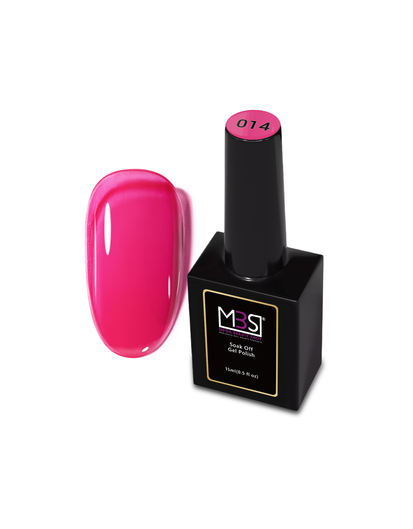 Mega Beauty Shop® Gel polish PRO 15ml.  (014)