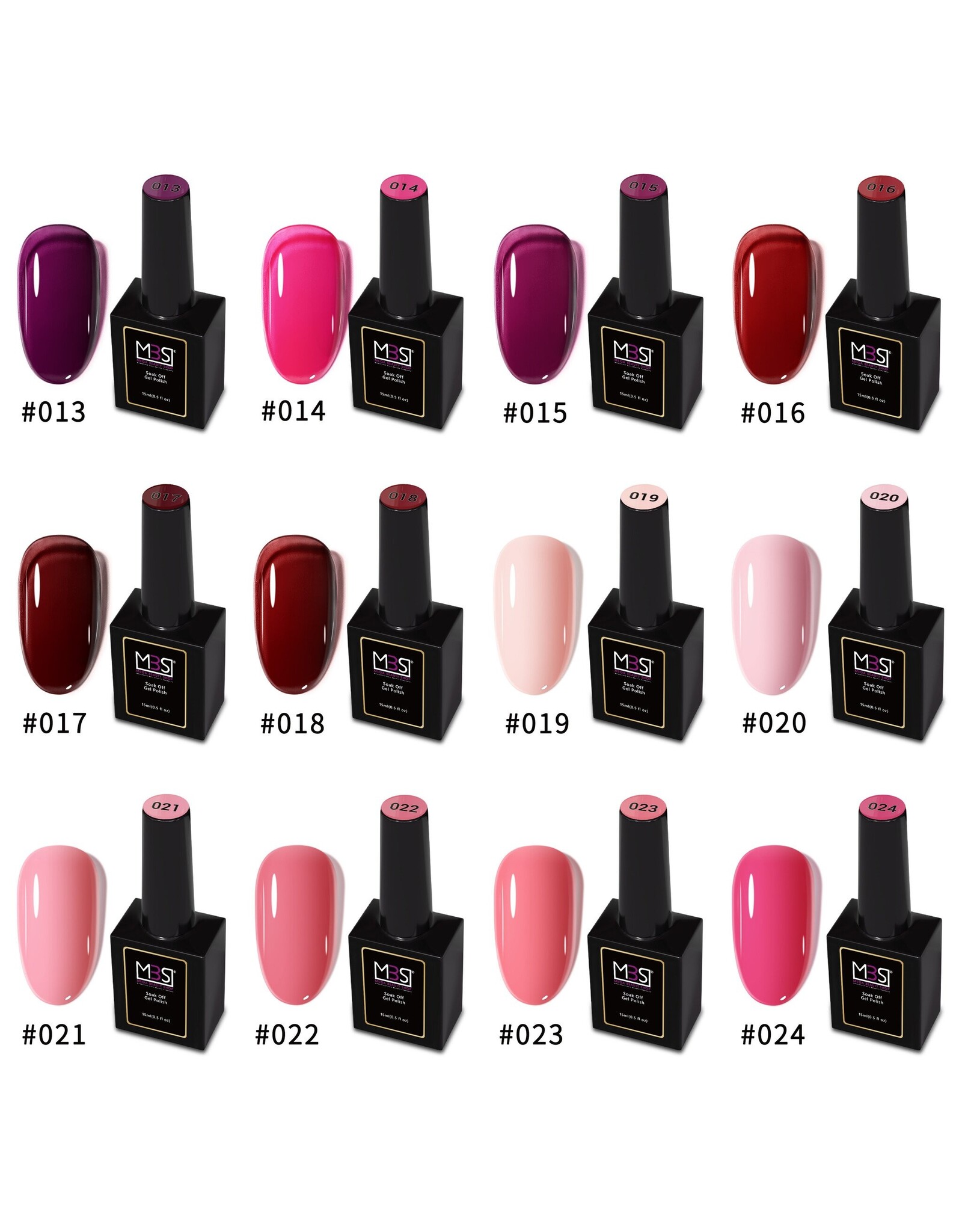 Mega Beauty Shop® Gel polish PRO 15ml.  (030