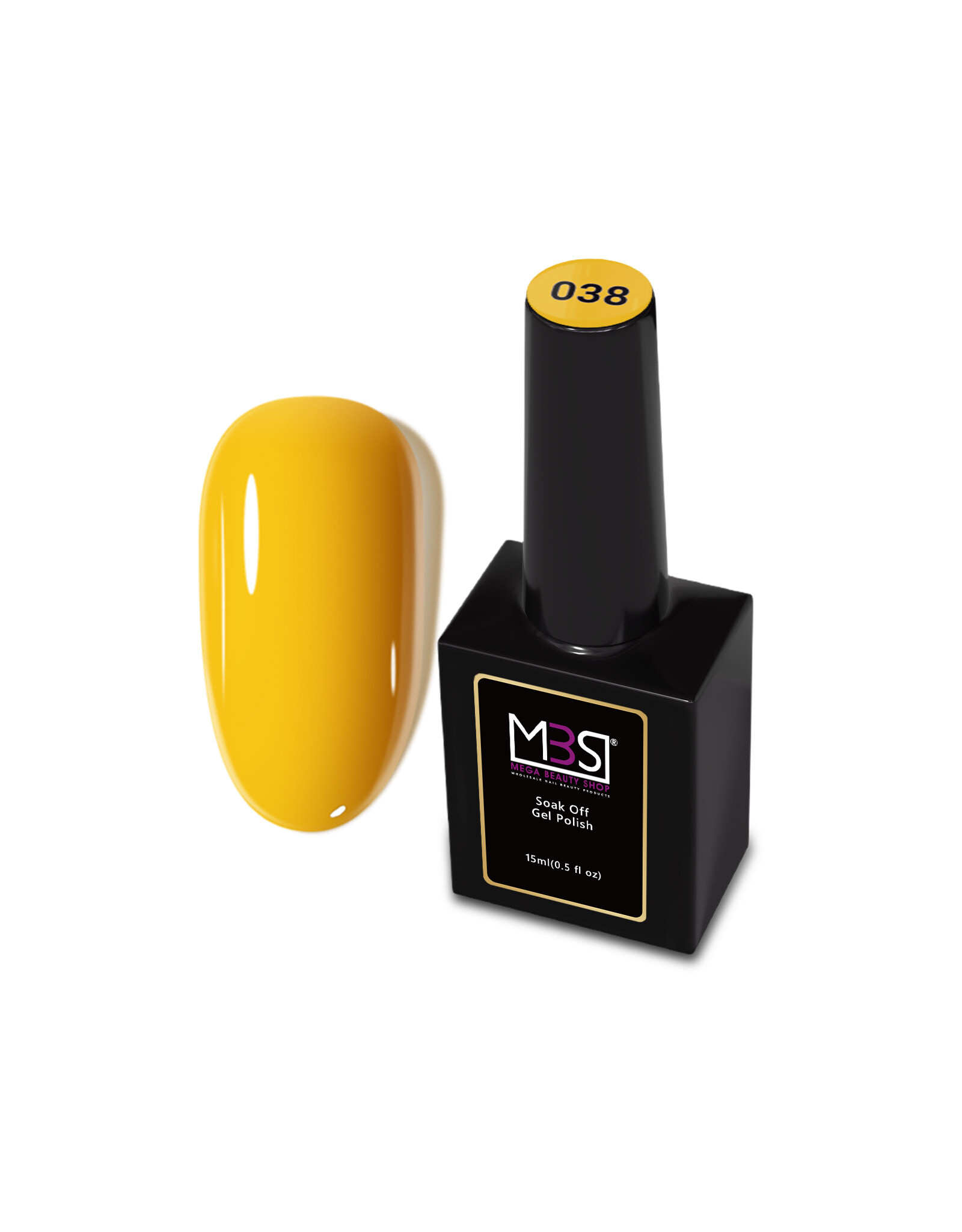 Mega Beauty Shop® Gel polish PRO 15ml.  (038)