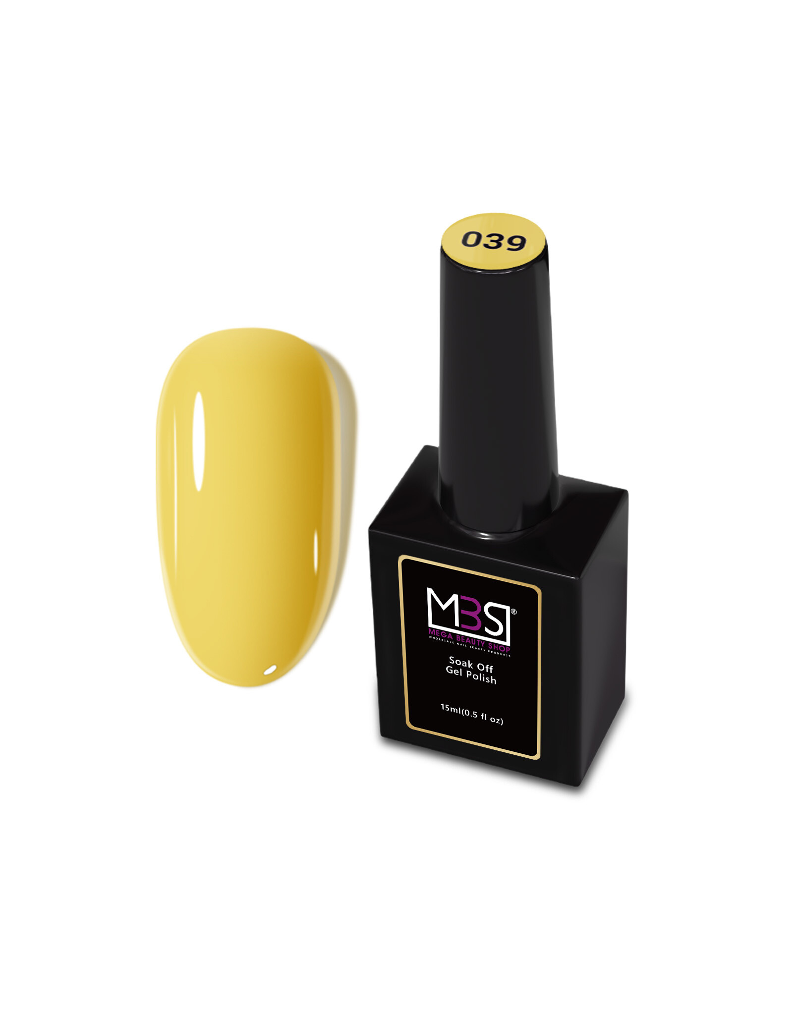 Mega Beauty Shop® Gel polish PRO 15ml.  (039)