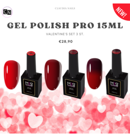 Mega Beauty Shop® Valentine's day Gel polish  set  3 - delig