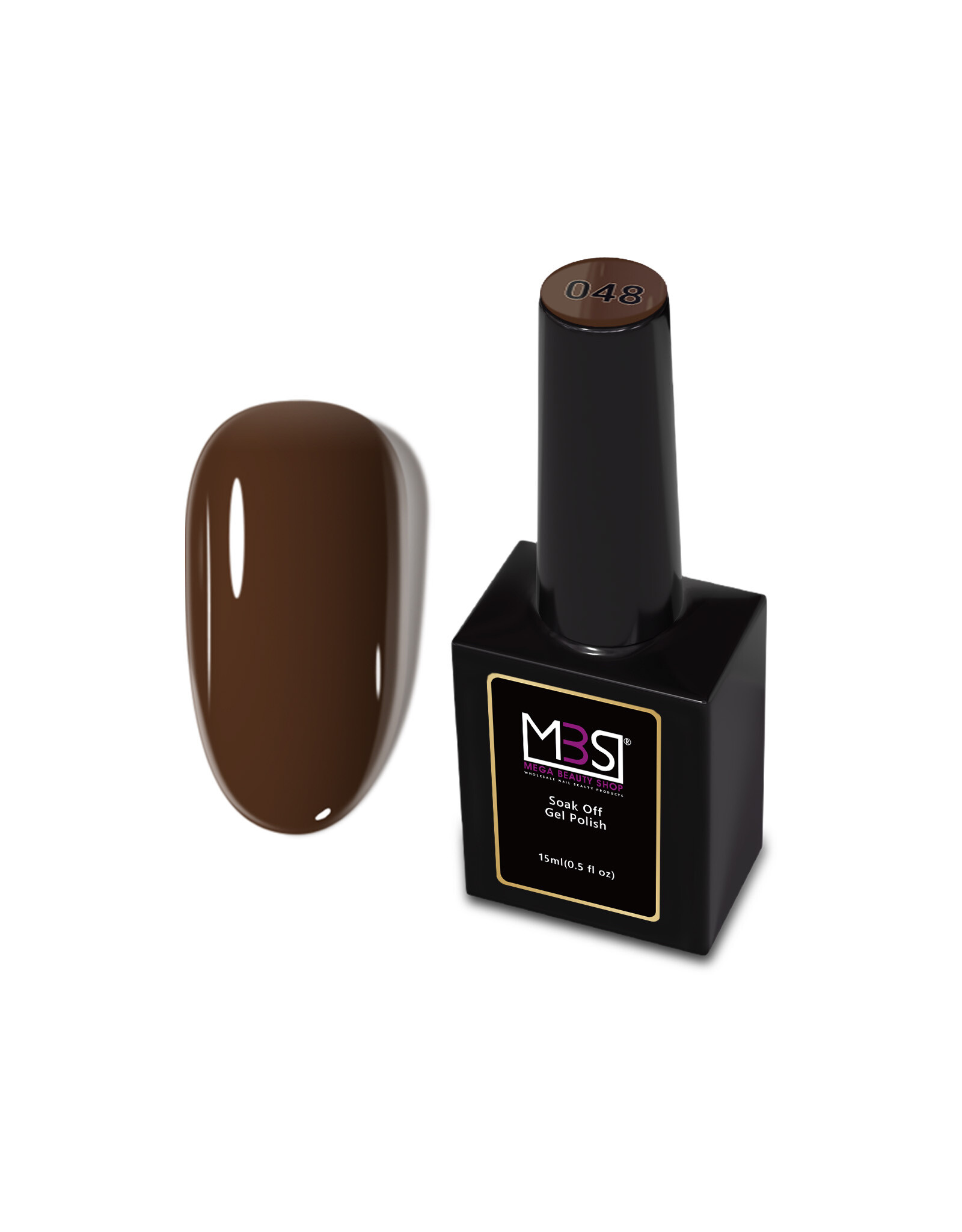 Mega Beauty Shop® Gel polish PRO 15ml. TPO free   (048)