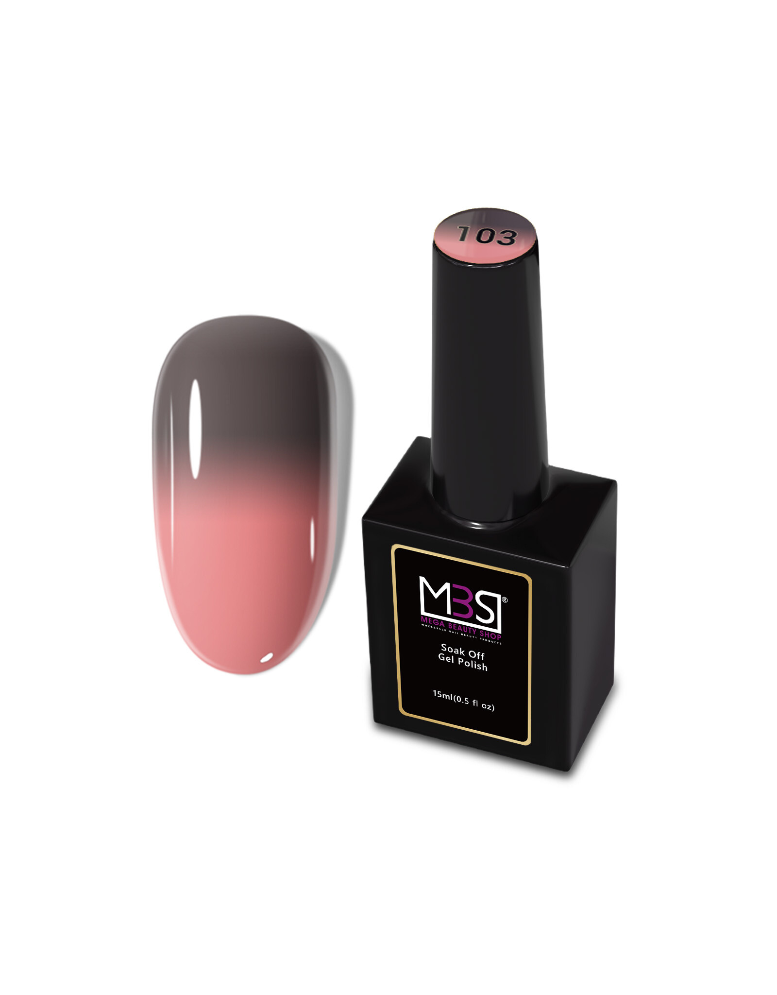 Mega Beauty Shop® Thermo gel polish 15ml. TPO free (103)