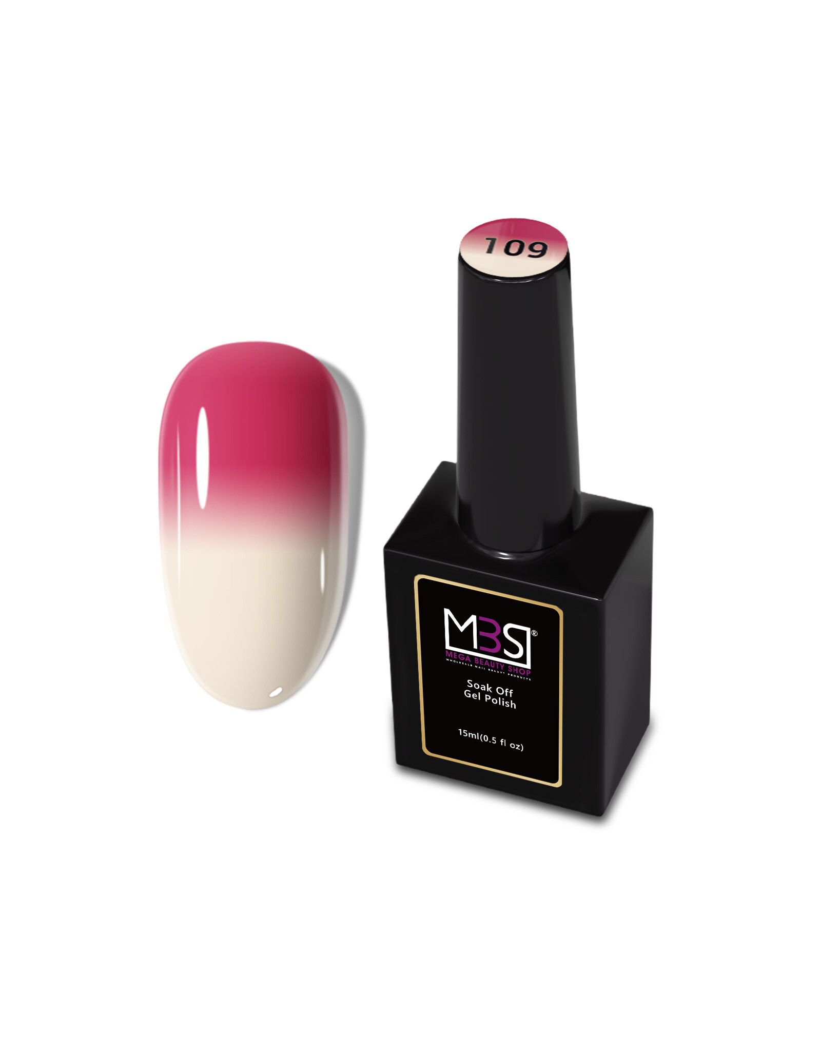 Mega Beauty Shop® Thermo gel polish 15ml. (109)