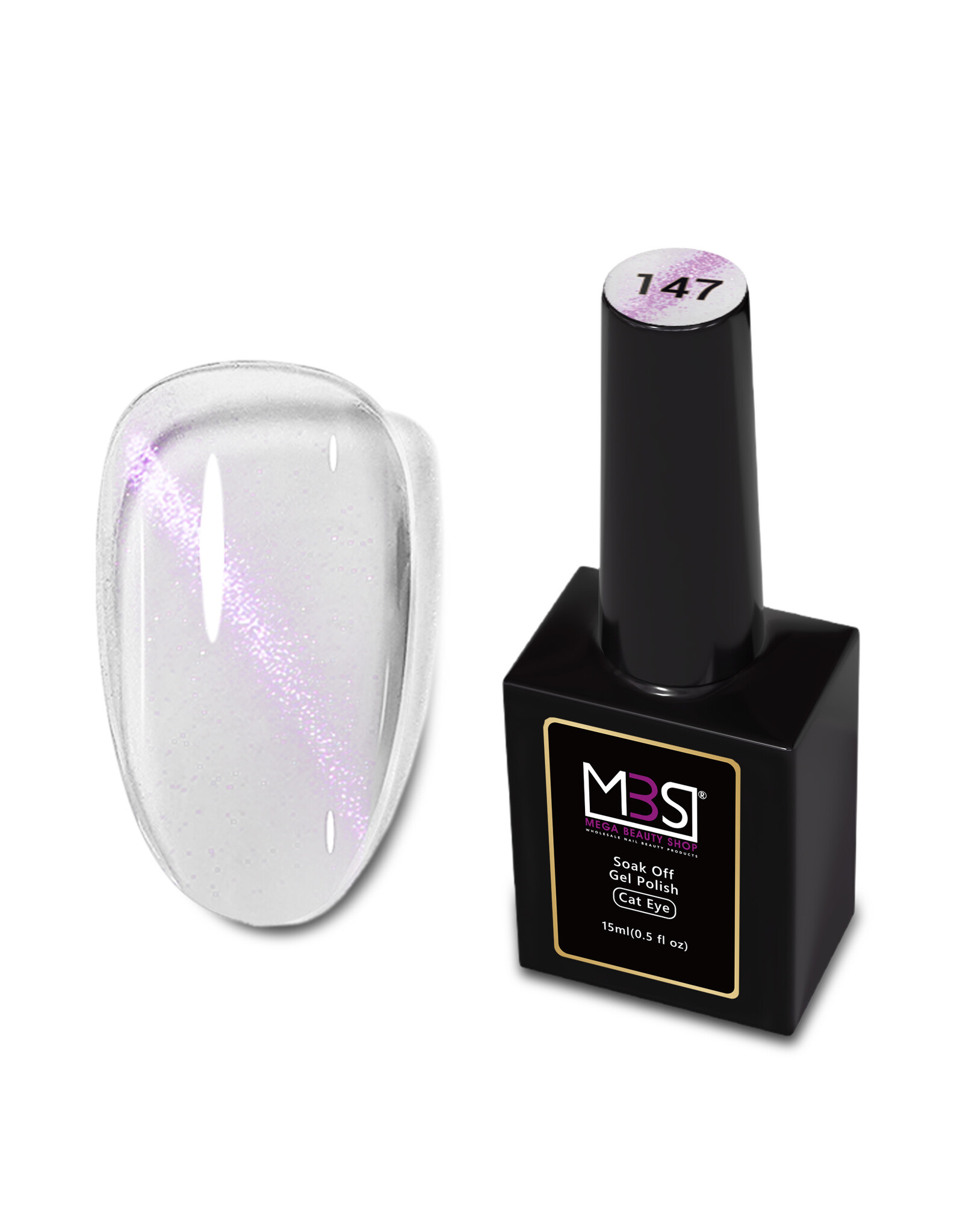Mega Beauty Shop® Cat Eye gel polish 15ml. TPO free (147)