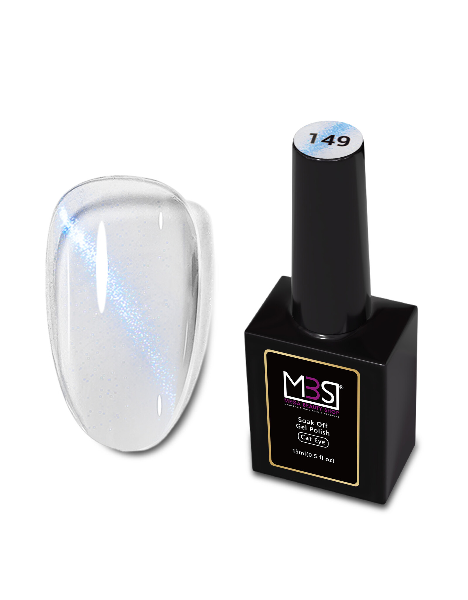 Mega Beauty Shop® Cat Eye gel polish 15ml. TPO free (149)