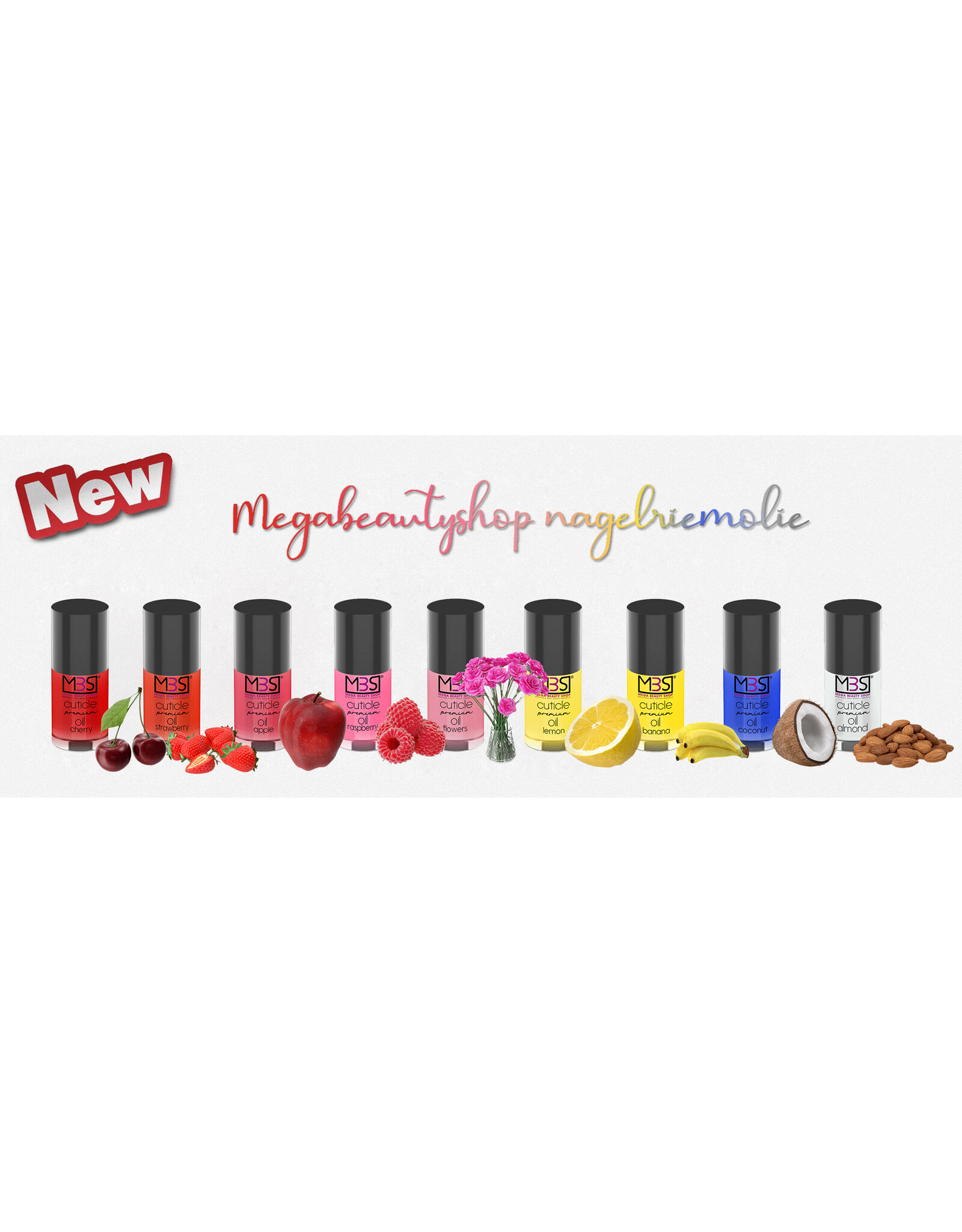 ClaudiaNails Nagelriemolie 5 ml (set 50 stuks)