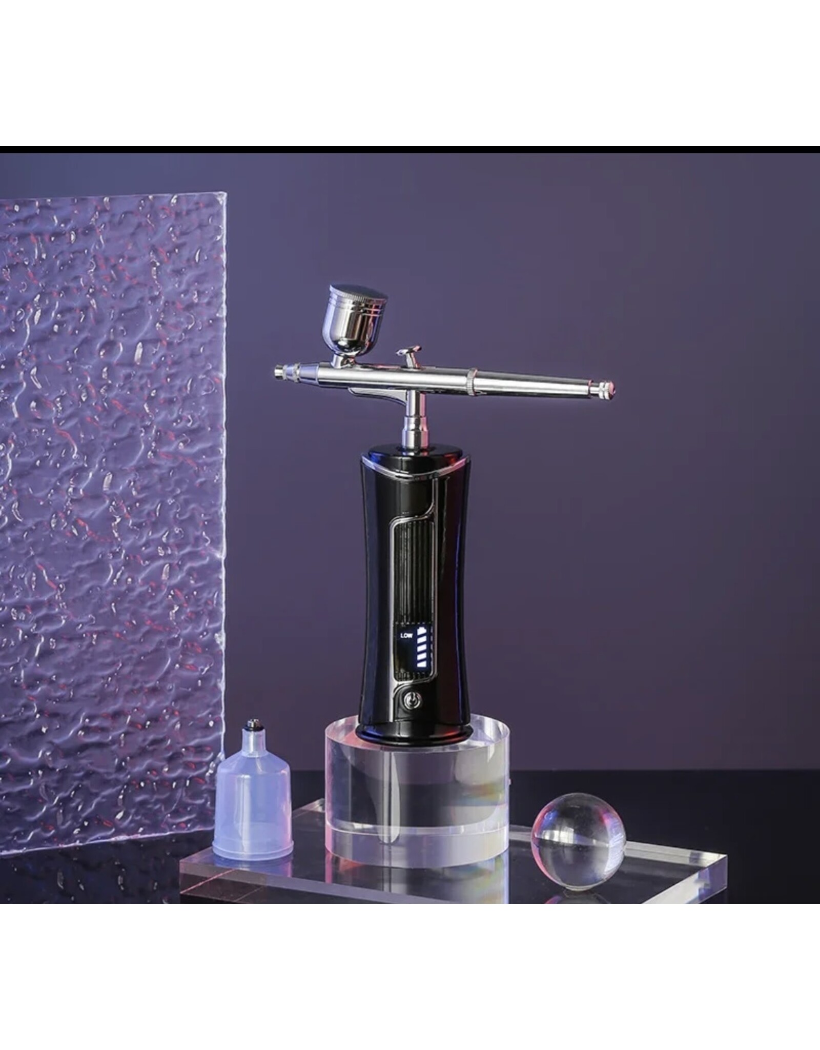 Mega Beauty Shop® Airbrush nail  machine Zwart