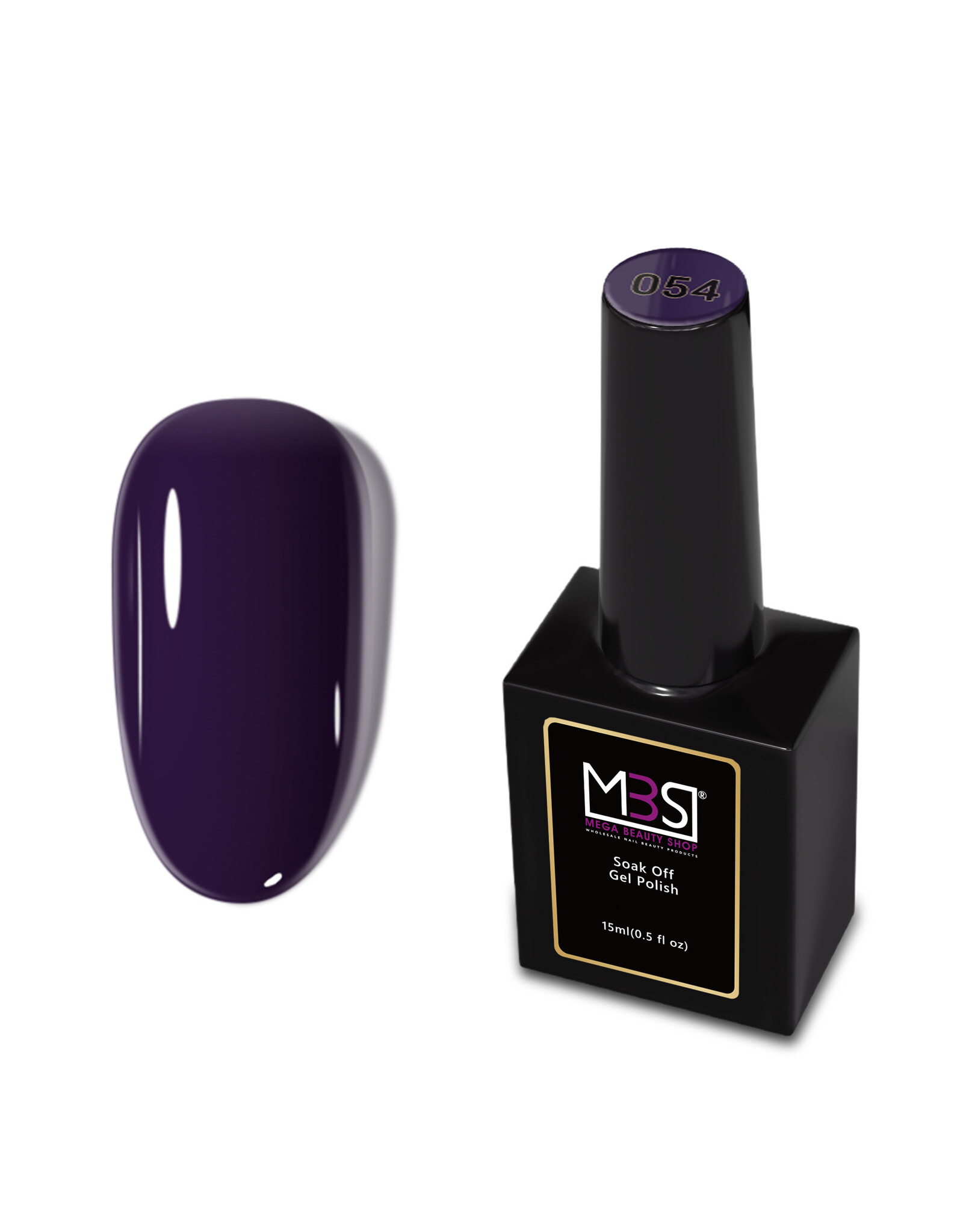 Mega Beauty Shop® Gel polish PRO 15ml.  TPO free (054)