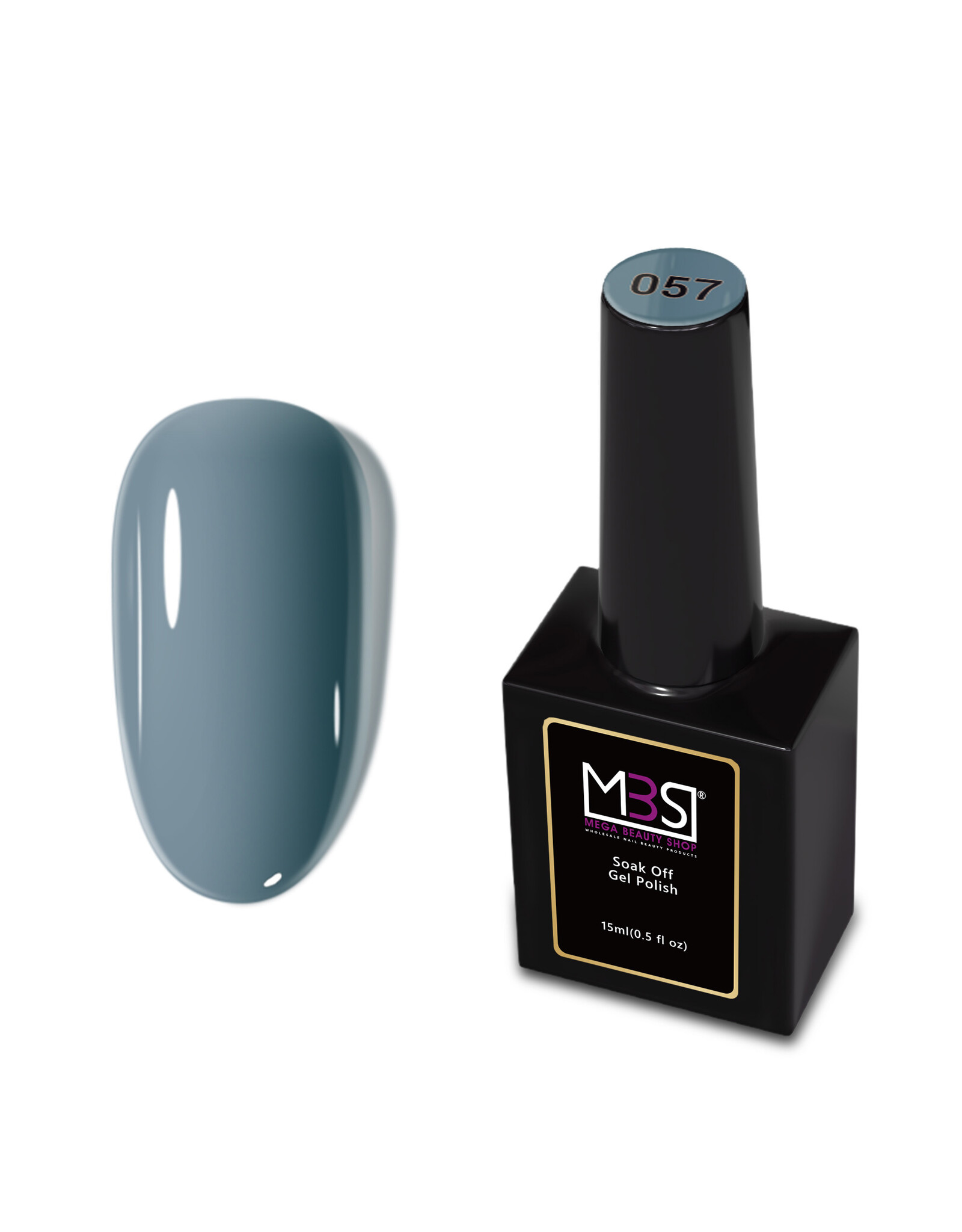 Mega Beauty Shop® Gel polish PRO 15ml.  TPO free (057)