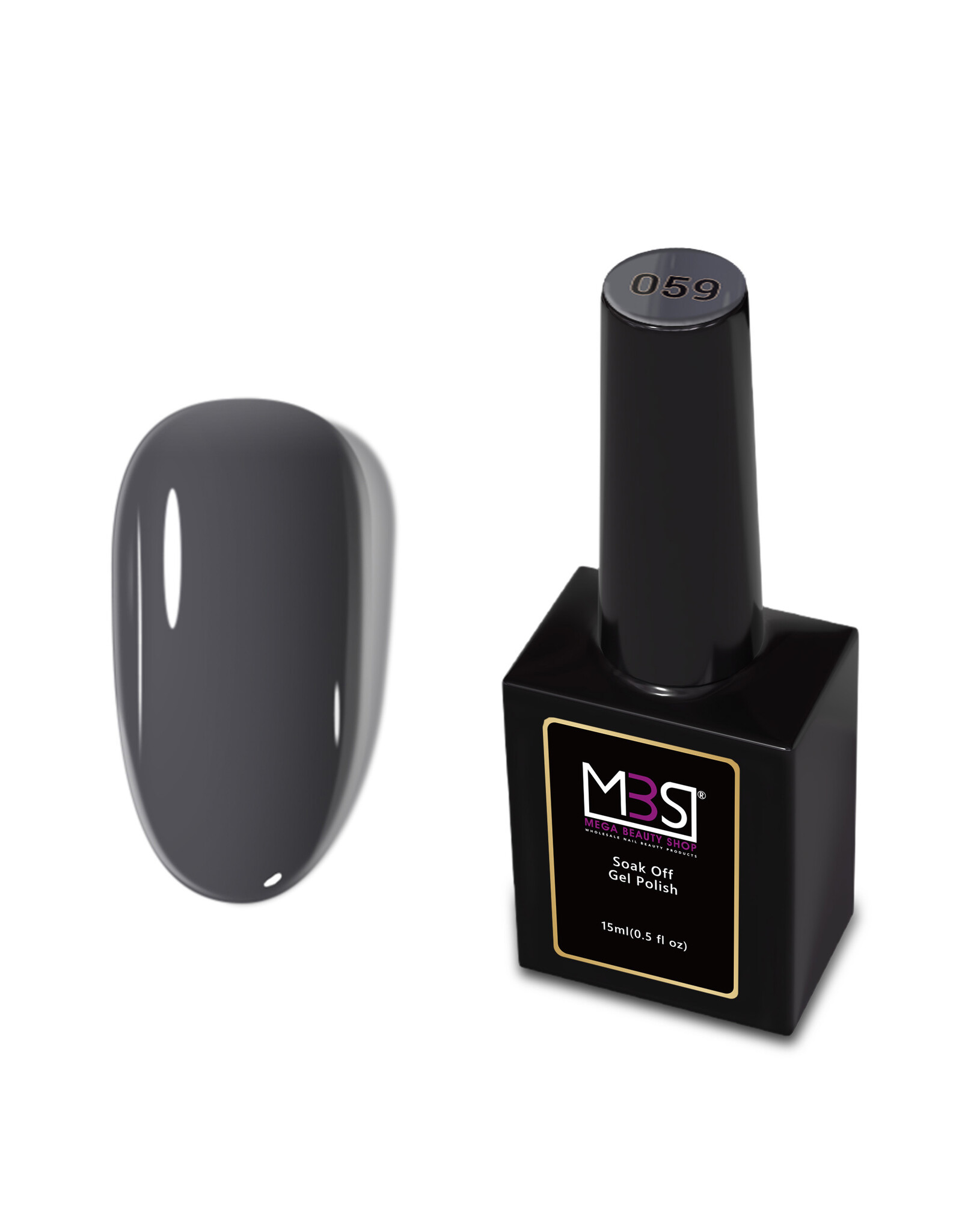 Mega Beauty Shop® Gel polish PRO 15ml.  TPO free (059)
