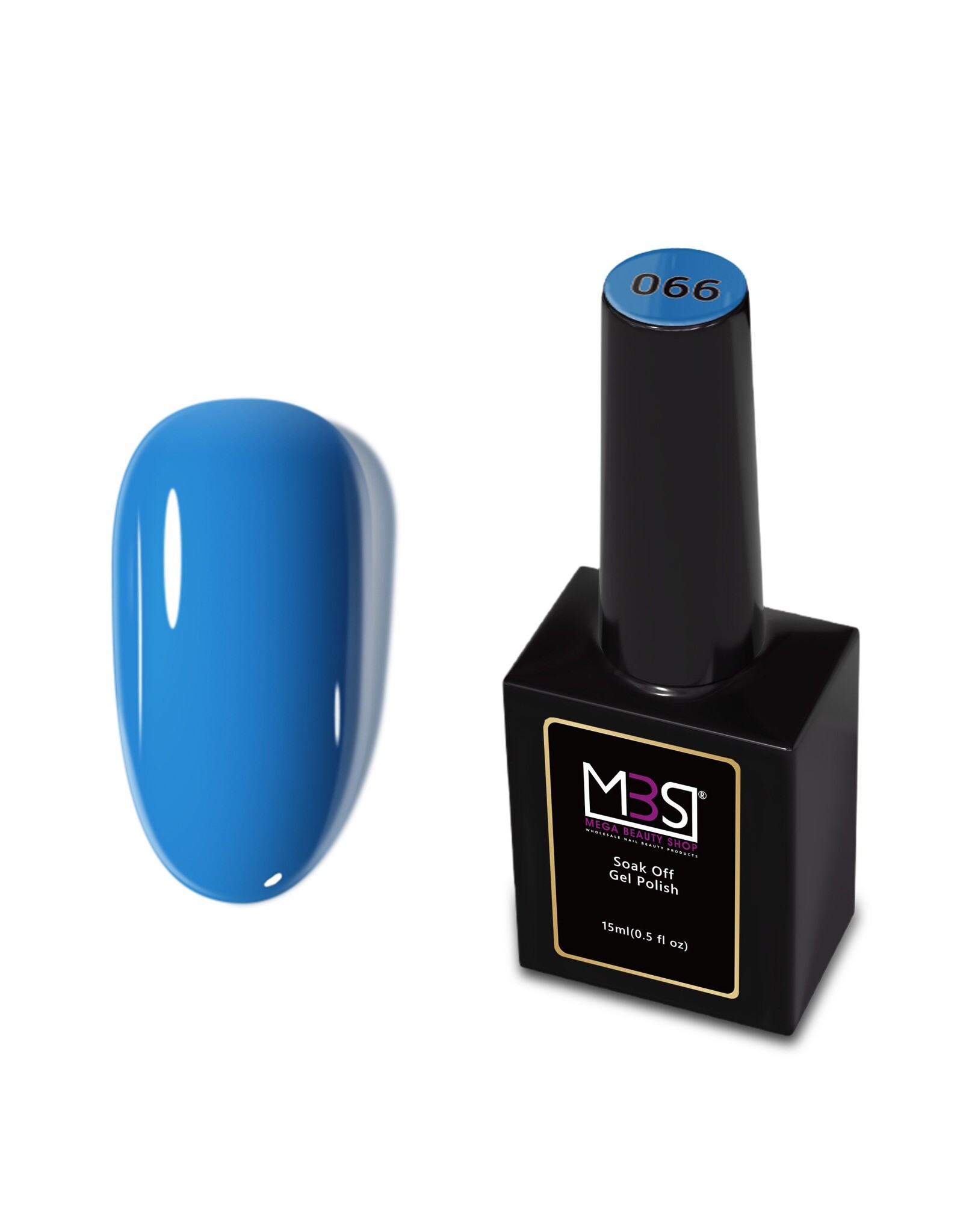 Mega Beauty Shop® Gel polish PRO 15ml.  TPO free (066)