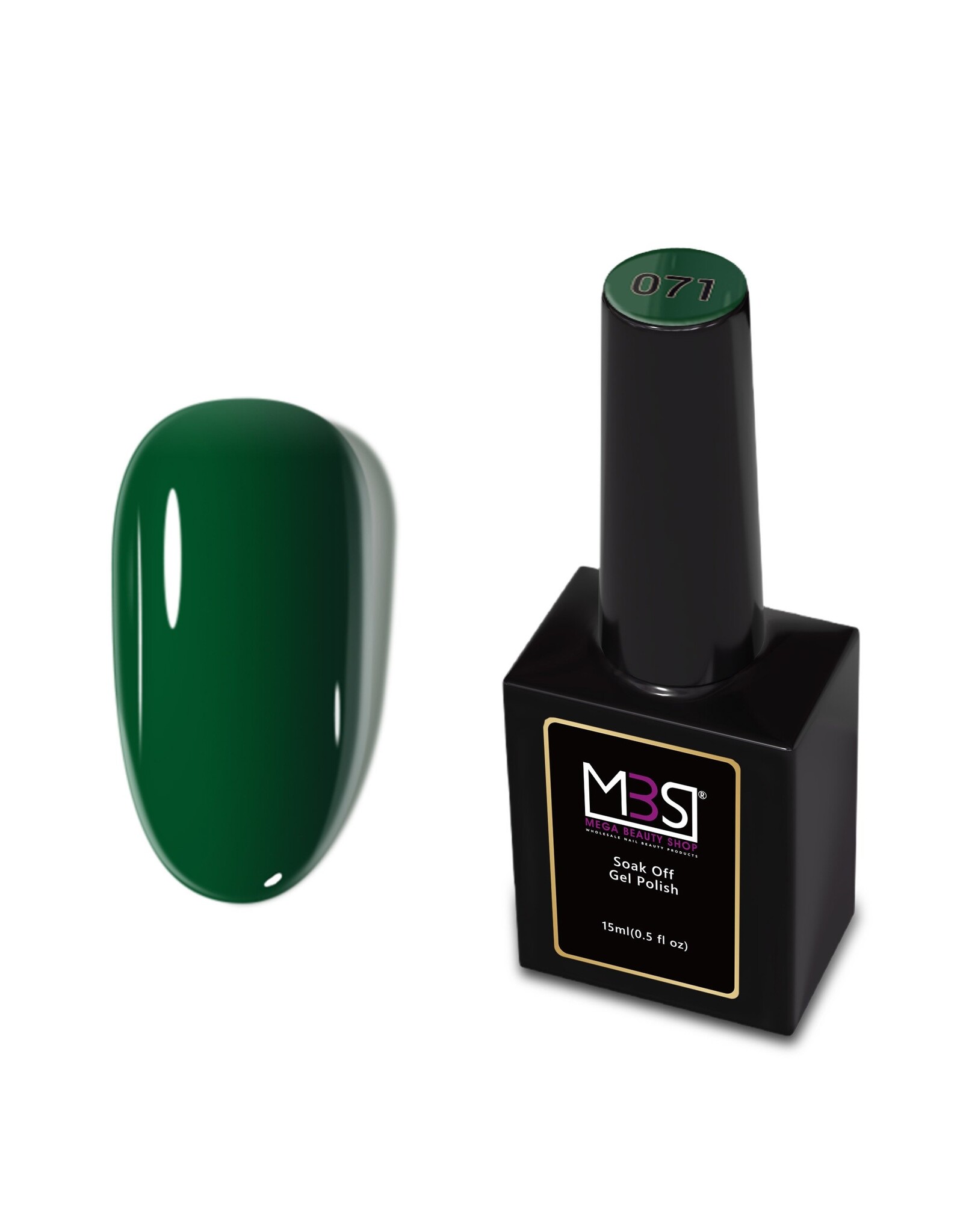 Mega Beauty Shop® Gel polish PRO 15ml.  TPO free (071)